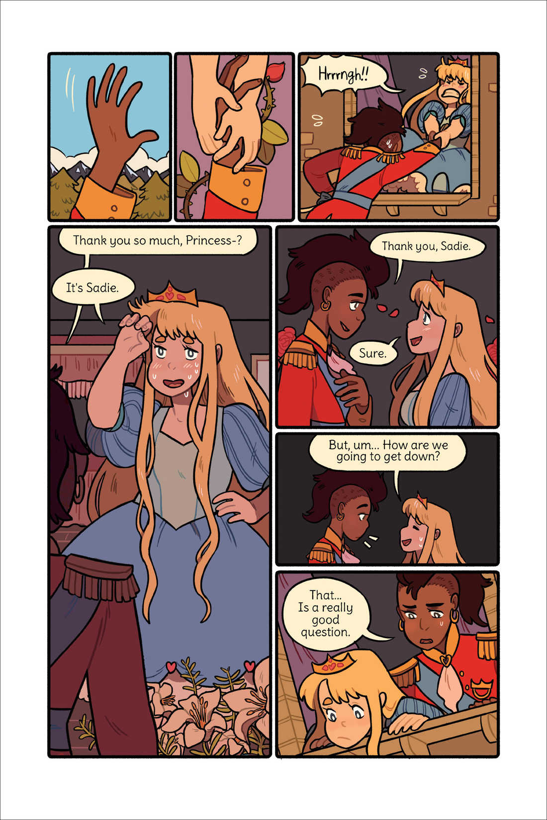 Read online Princess Princess Ever After comic -  Issue # Full - 9