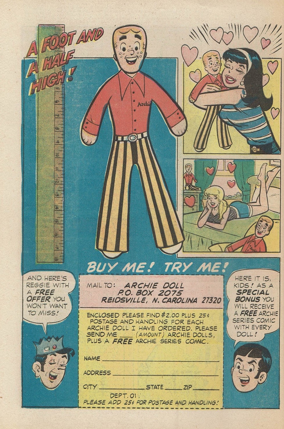 Read online Jughead's Jokes comic -  Issue #31 - 33