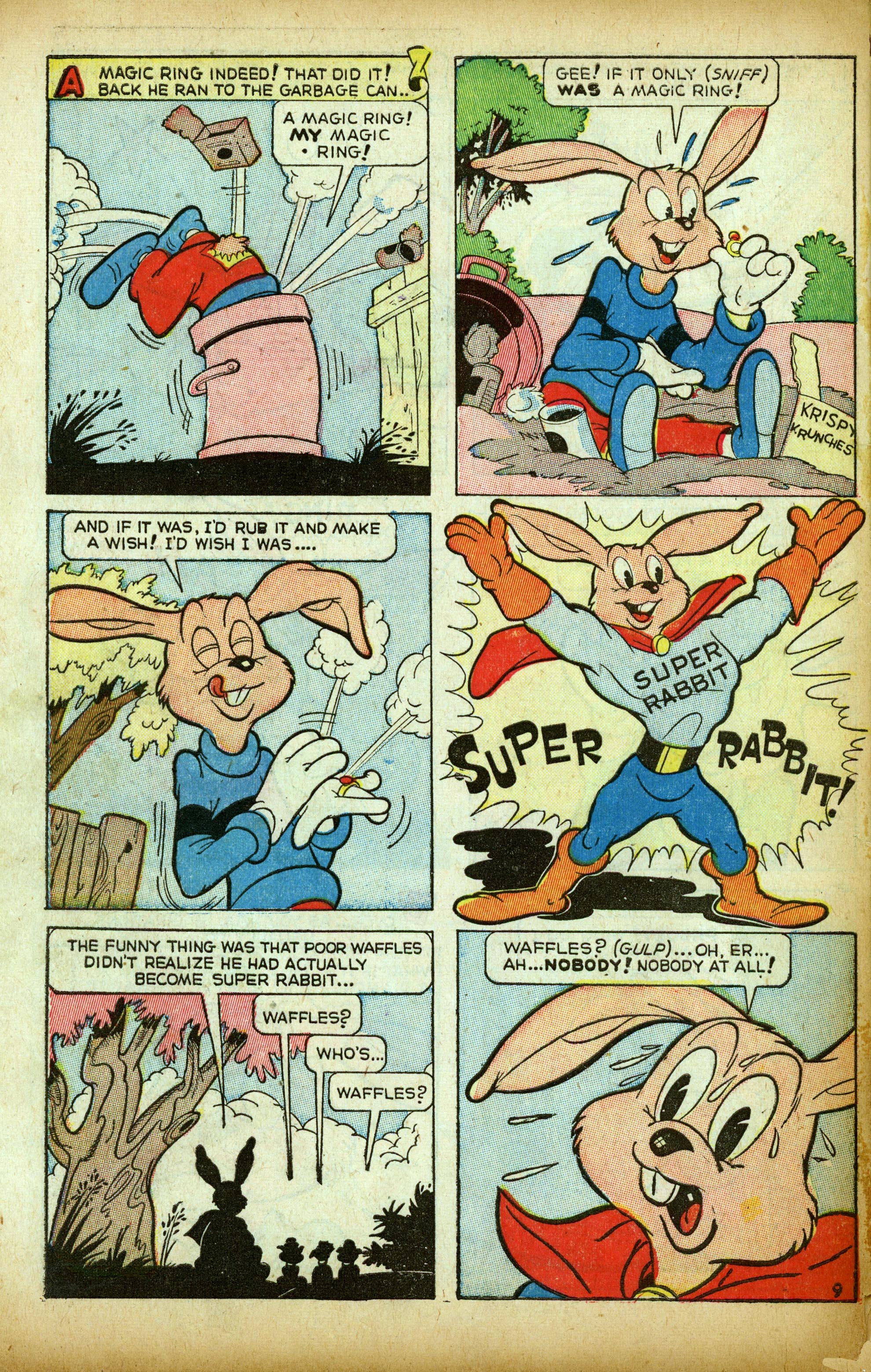 Read online Super Rabbit comic -  Issue #6 - 46