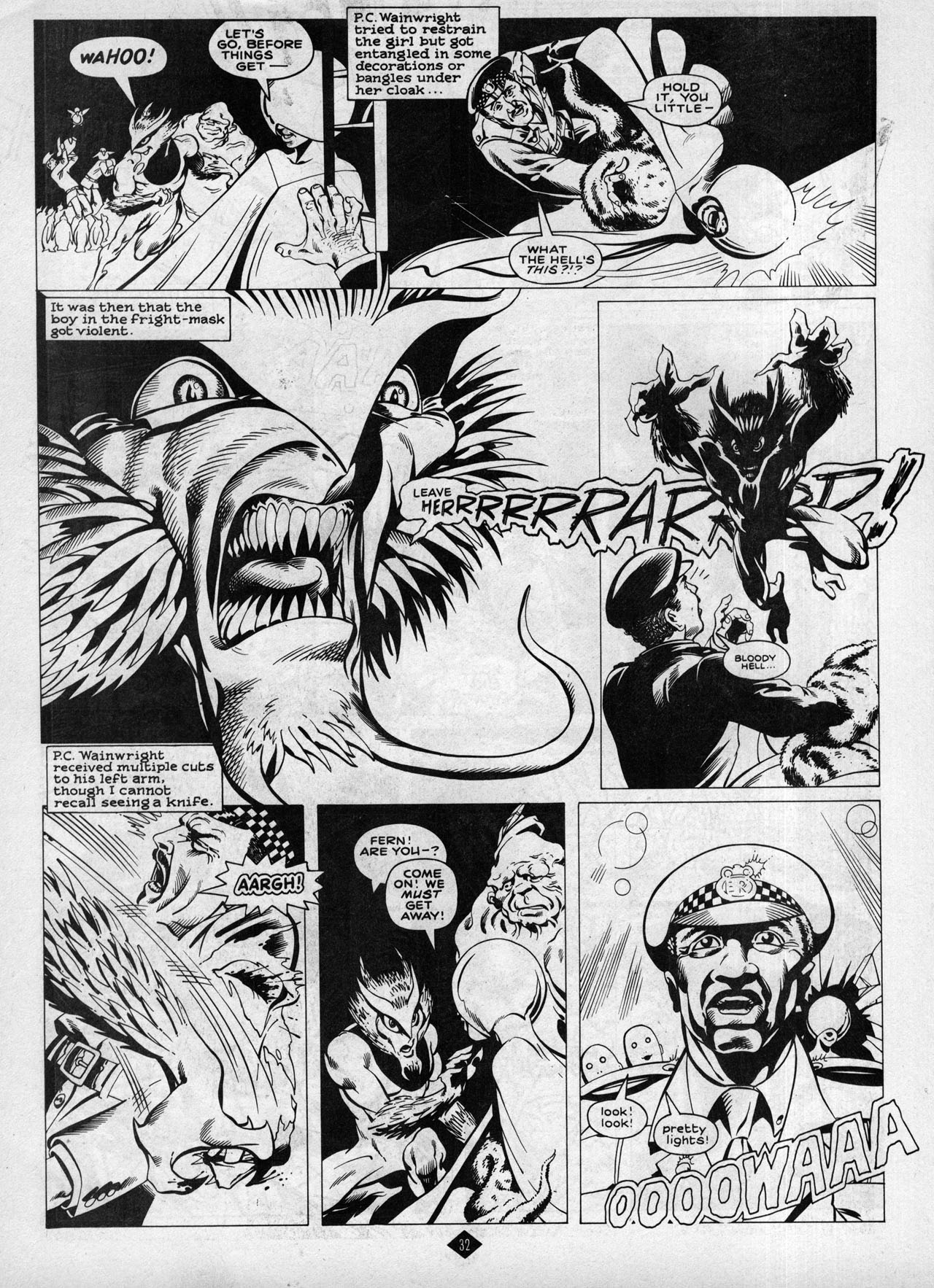 Read online Captain Britain (1985) comic -  Issue #12 - 32