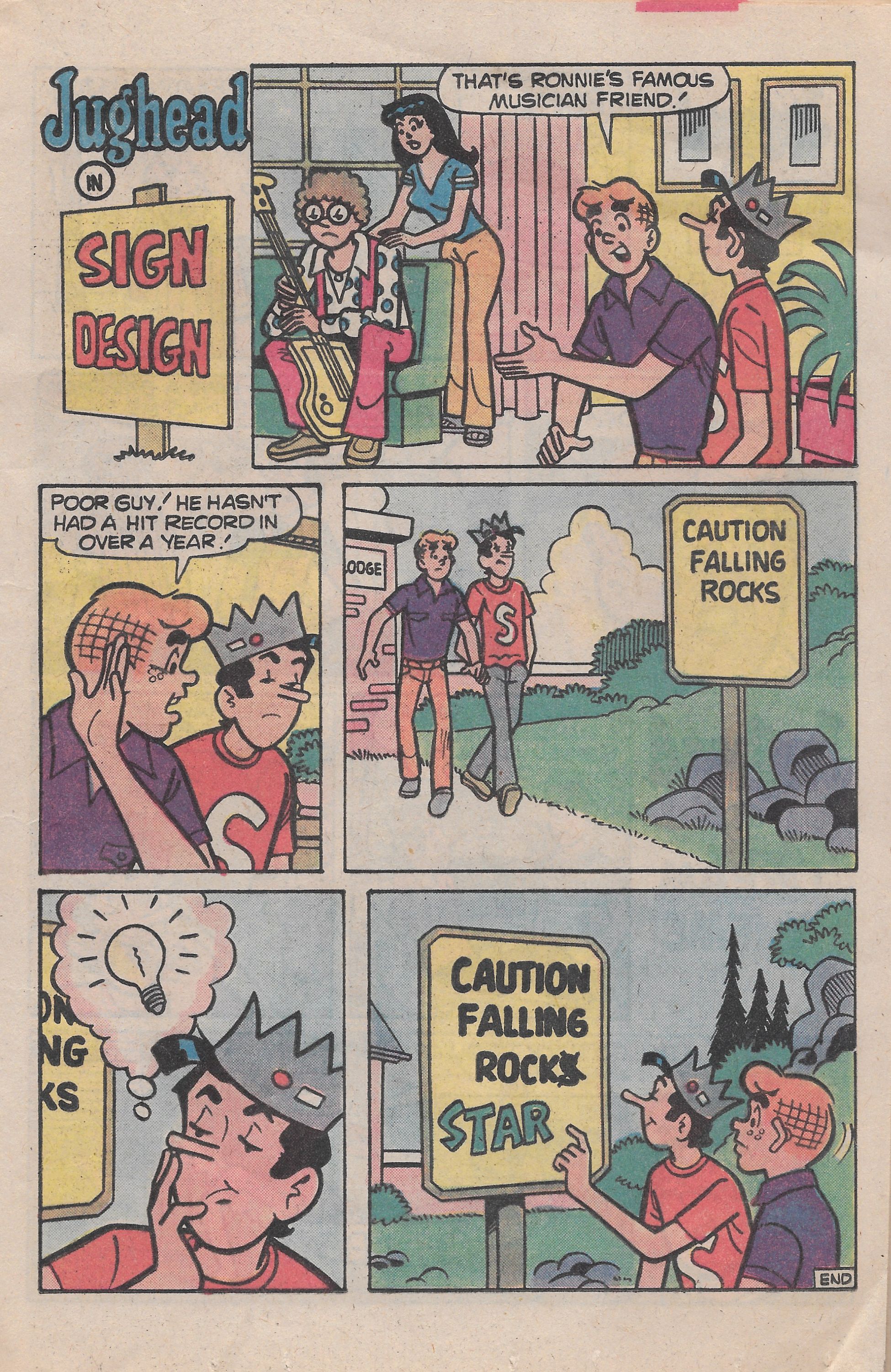 Read online Jughead's Jokes comic -  Issue #66 - 13