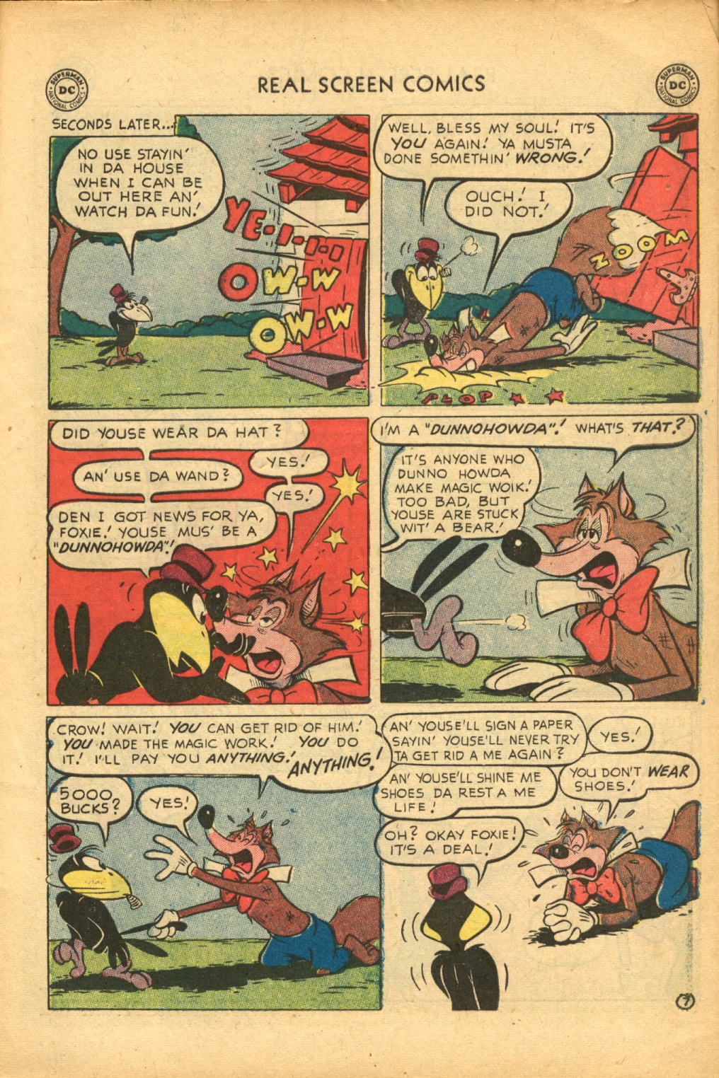 Read online Real Screen Comics comic -  Issue #43 - 9