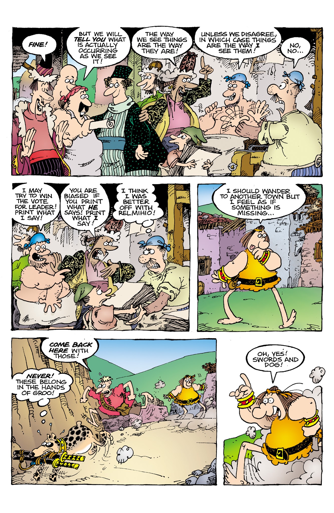 Read online Sergio Aragonés' Groo: Mightier Than the Sword comic -  Issue # _TPB - 102