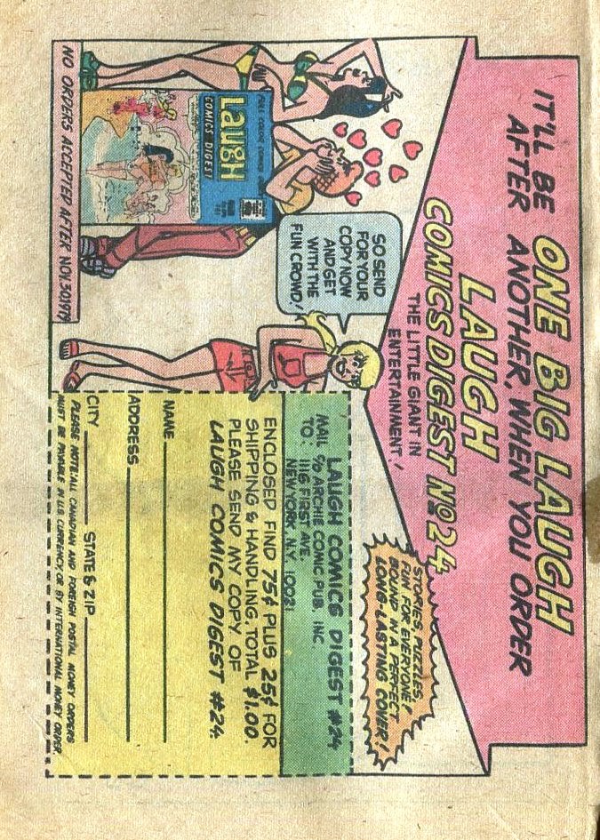 Read online Archie Digest Magazine comic -  Issue #37 - 130