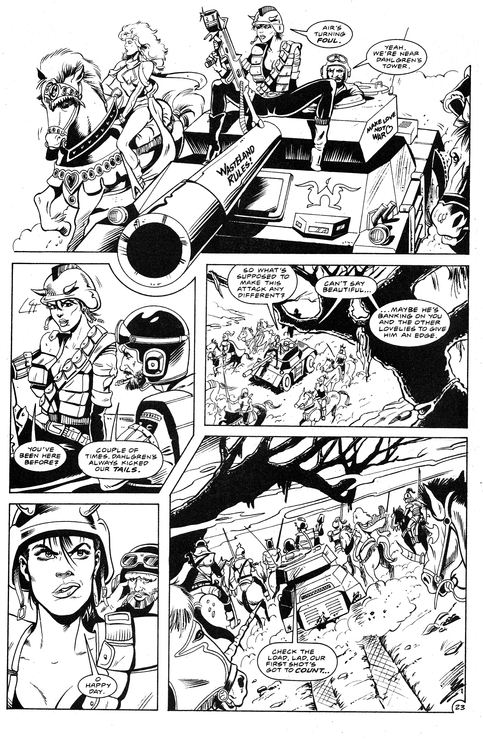 Read online Ex-Mutants: The Shattered Earth Chronicles comic -  Issue #9 - 25
