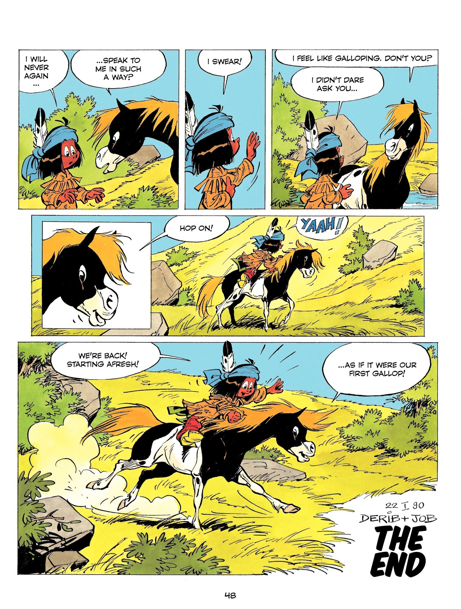 Read online Yakari comic -  Issue #15 - 49