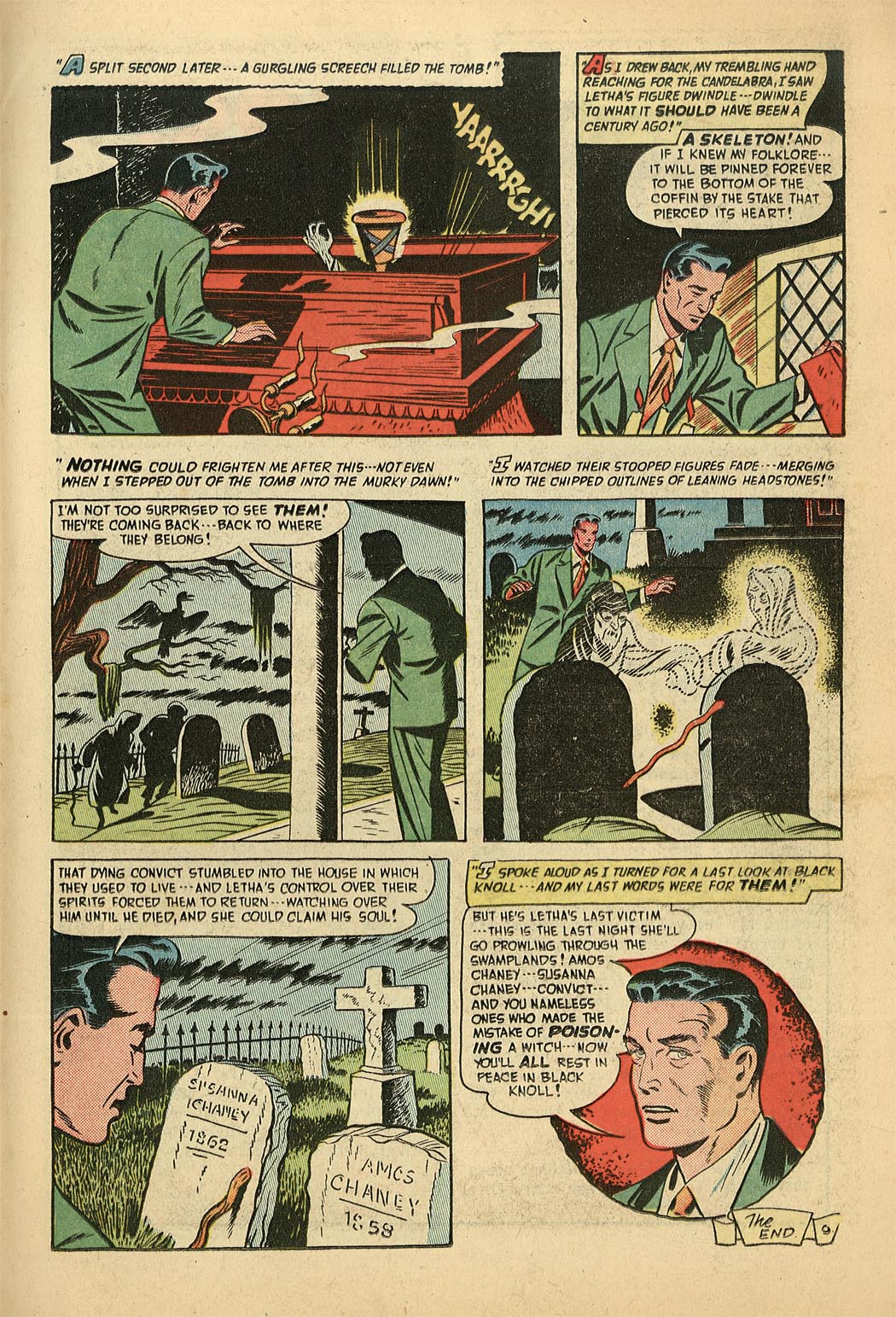 Read online Adventures Into The Unknown comic -  Issue #13 - 35