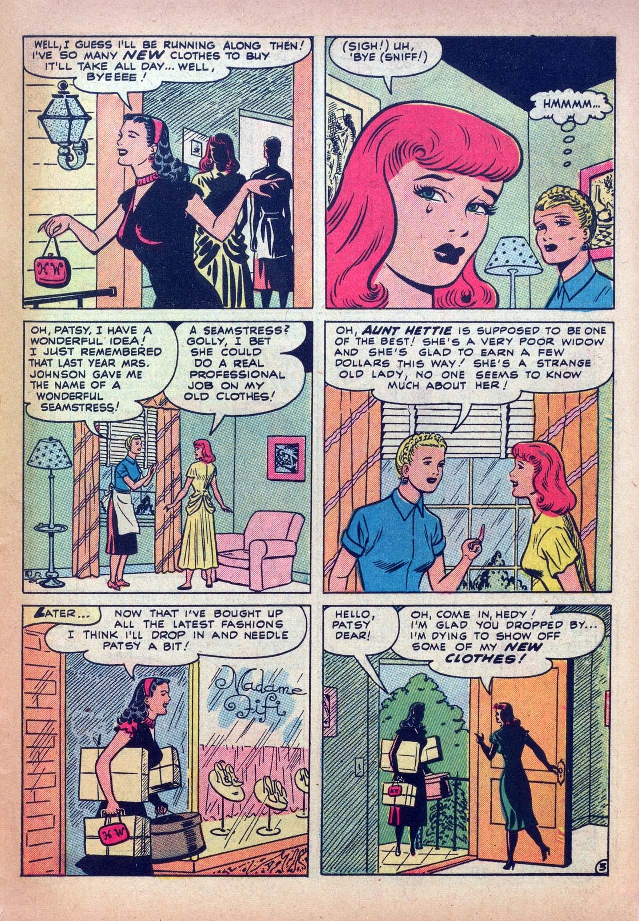 Read online Patsy and Hedy comic -  Issue #13 - 31