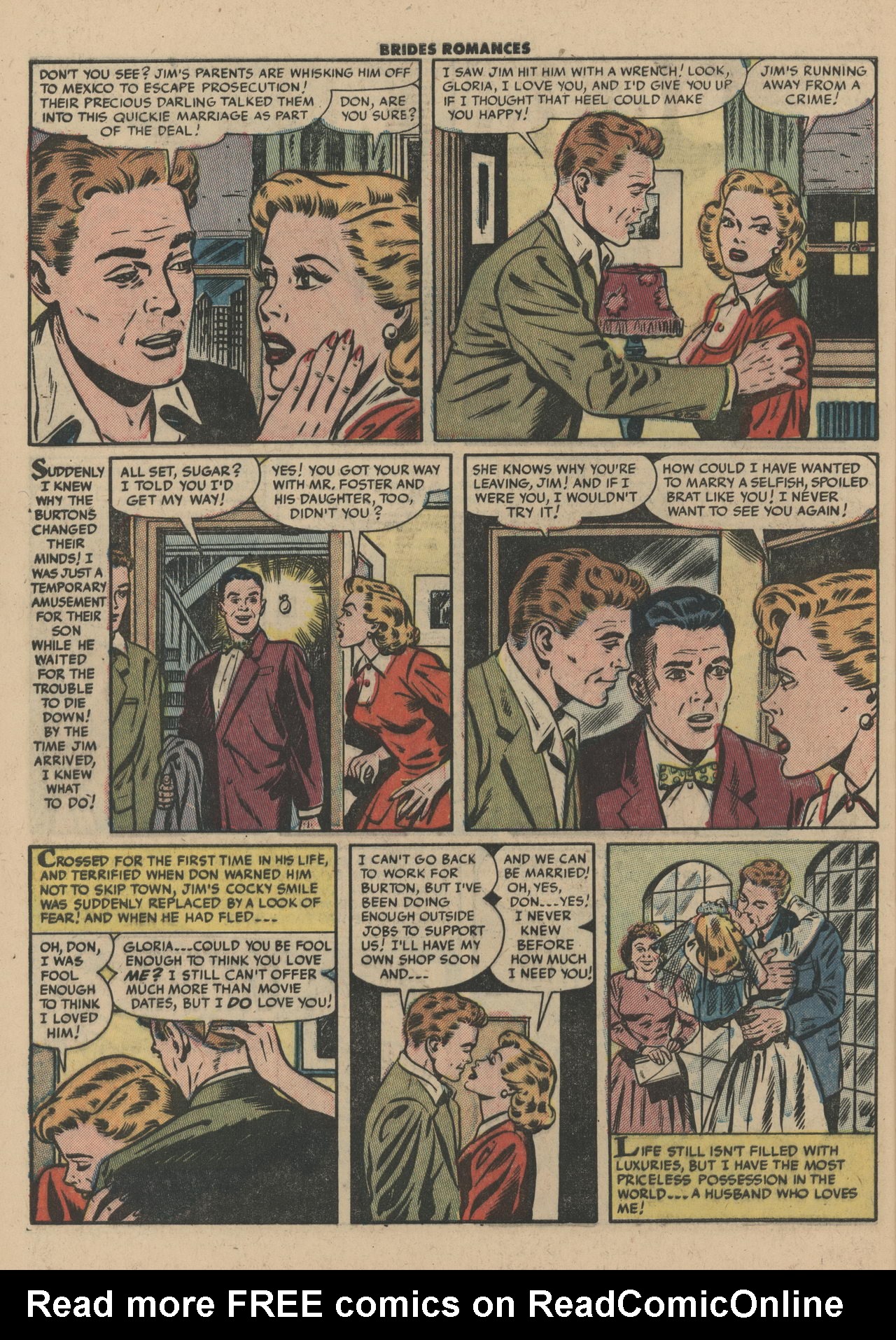 Read online Brides Romances comic -  Issue #5 - 32