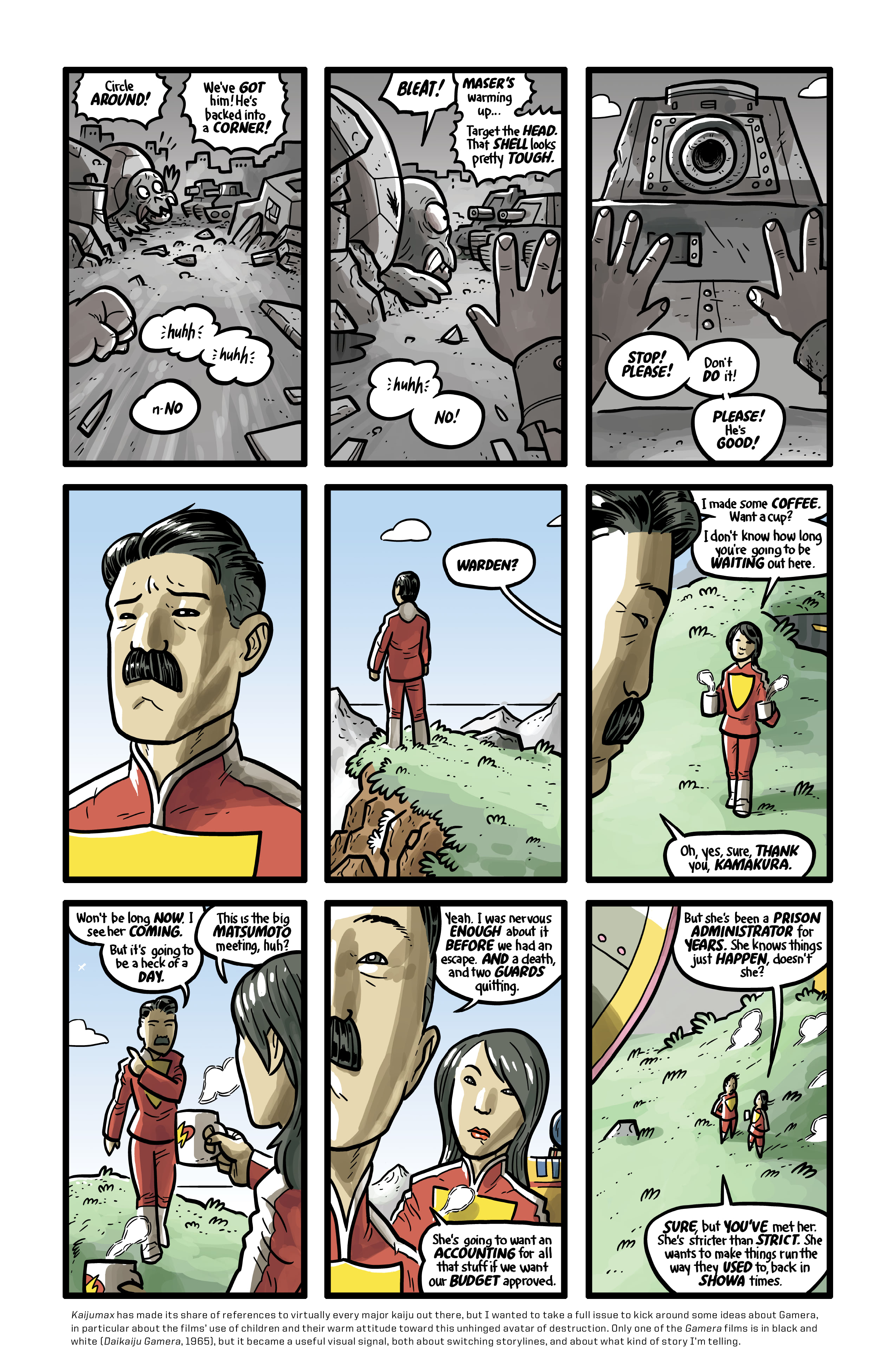 Read online Kaijumax: Deluxe Edition comic -  Issue # TPB 1 (Part 3) - 6