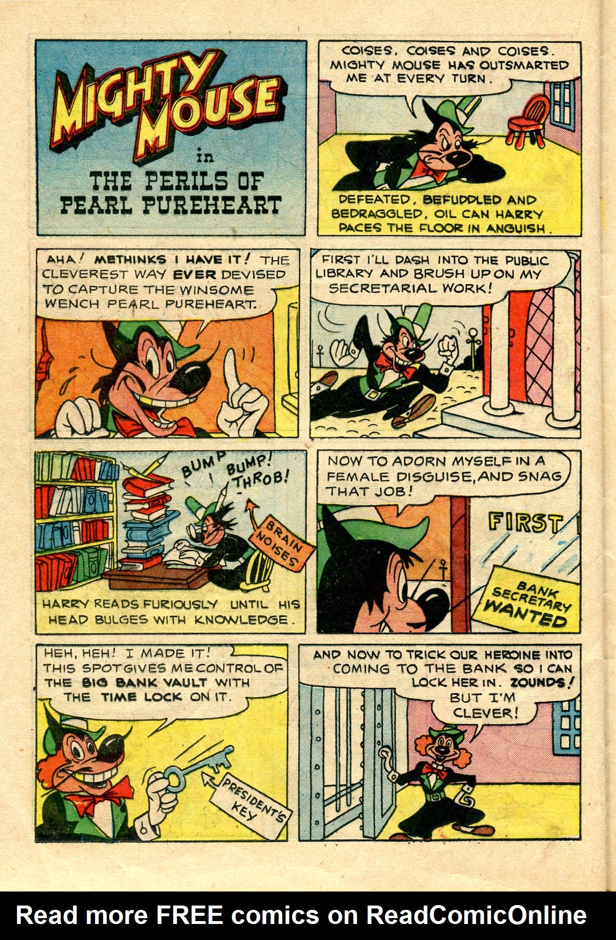 Read online Paul Terry's Mighty Mouse Comics comic -  Issue #22 - 36