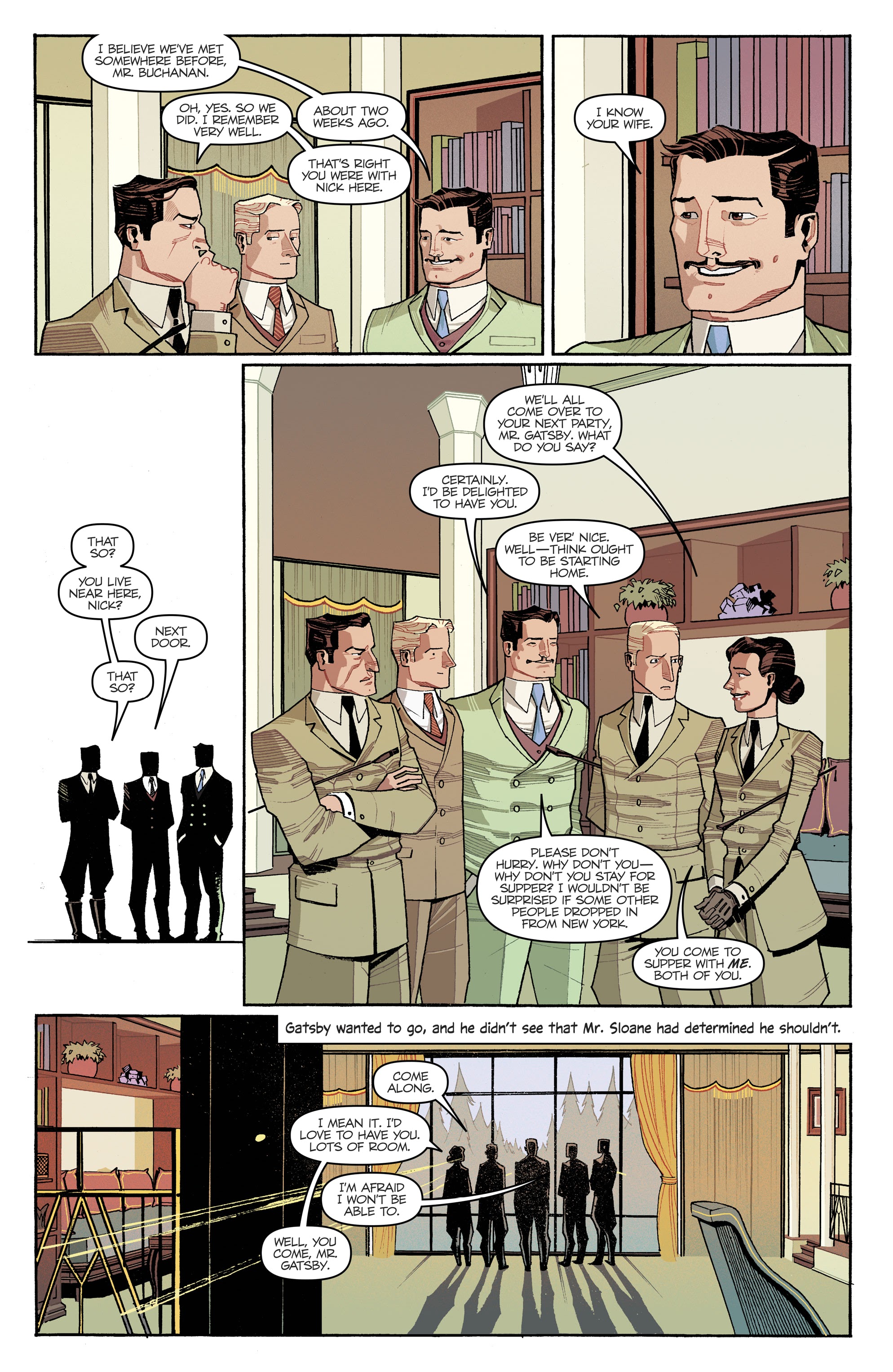 Read online The Great Gatsby comic -  Issue #4 - 18