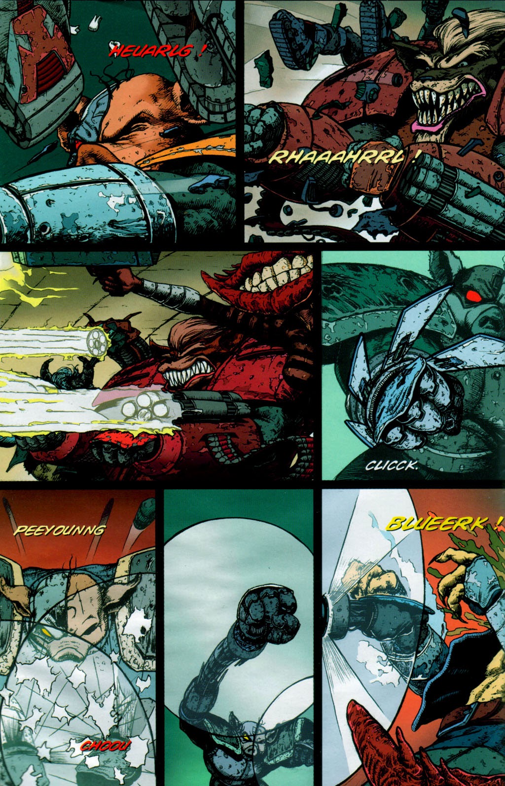 Read online Cyberswine comic -  Issue #2 - 7
