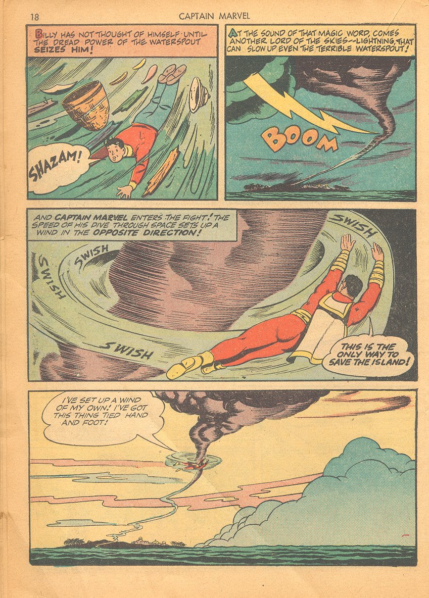 Read online Captain Marvel Adventures comic -  Issue #13 - 18