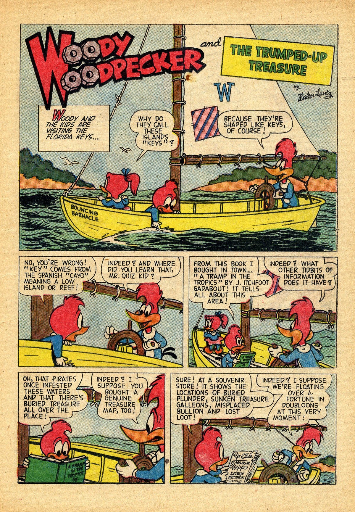 Read online Walter Lantz Woody Woodpecker (1952) comic -  Issue #56 - 21