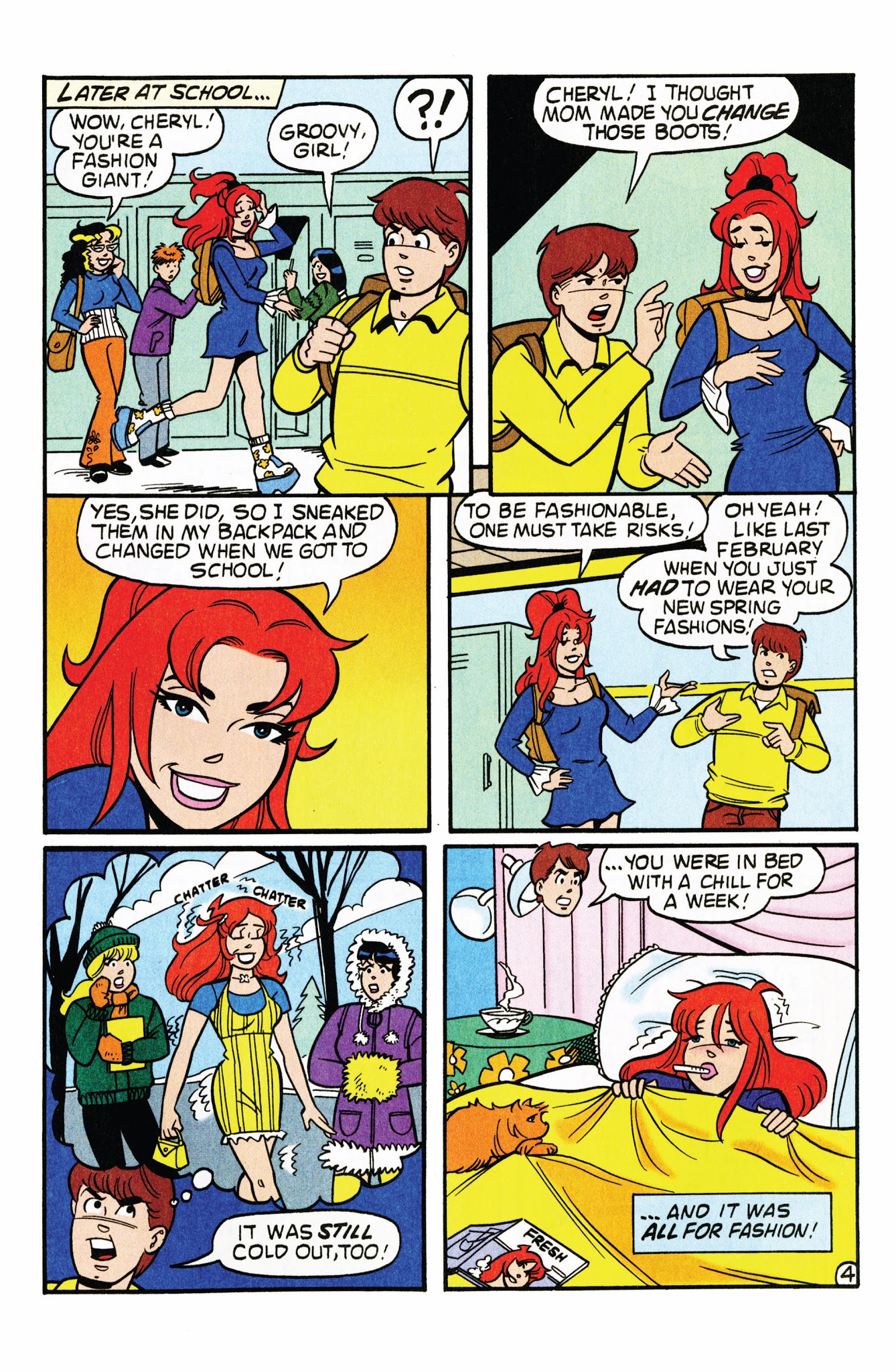 Read online Cheryl Blossom comic -  Issue #30 - 17