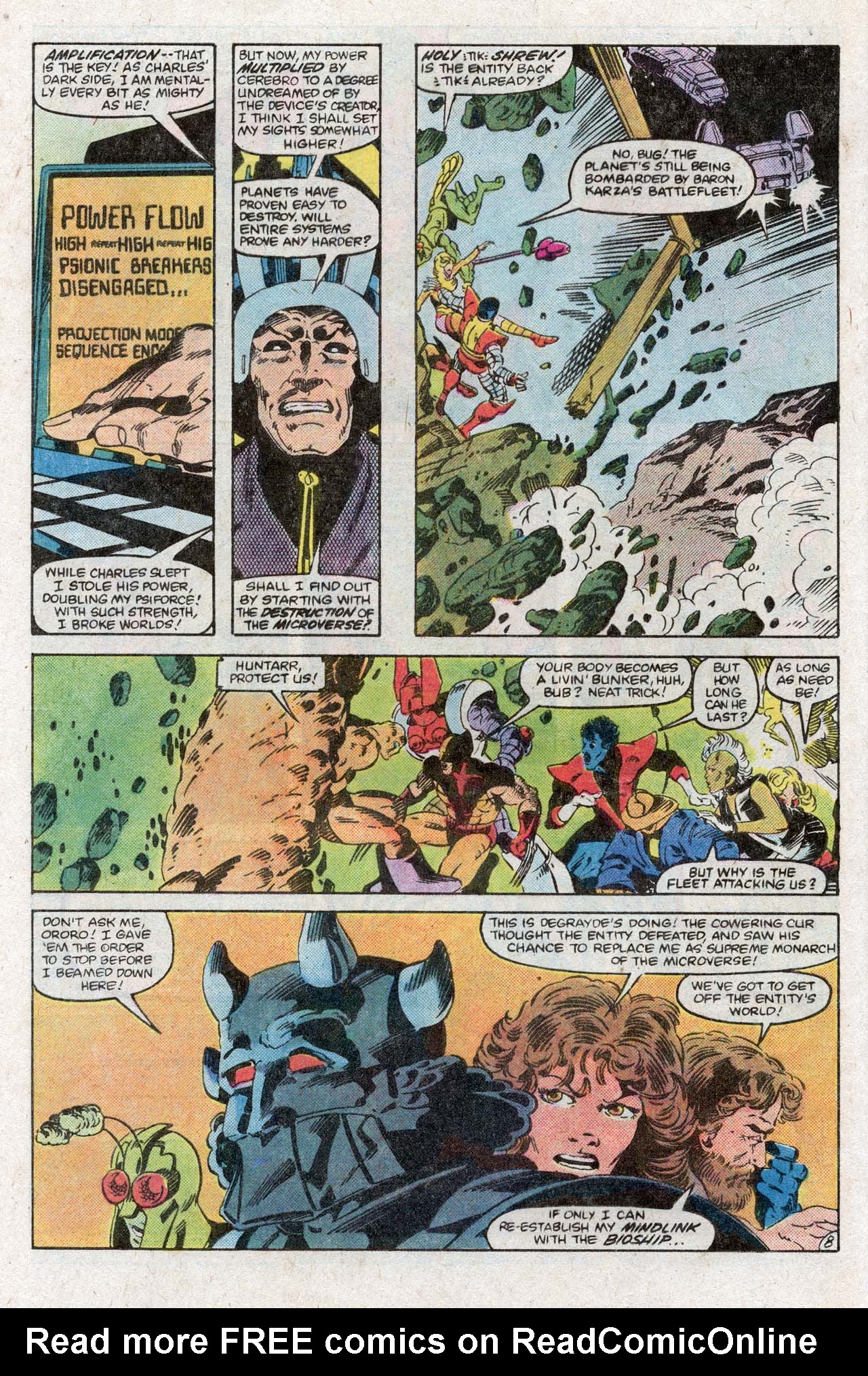 Read online The X-Men and the Micronauts comic -  Issue #4 - 12