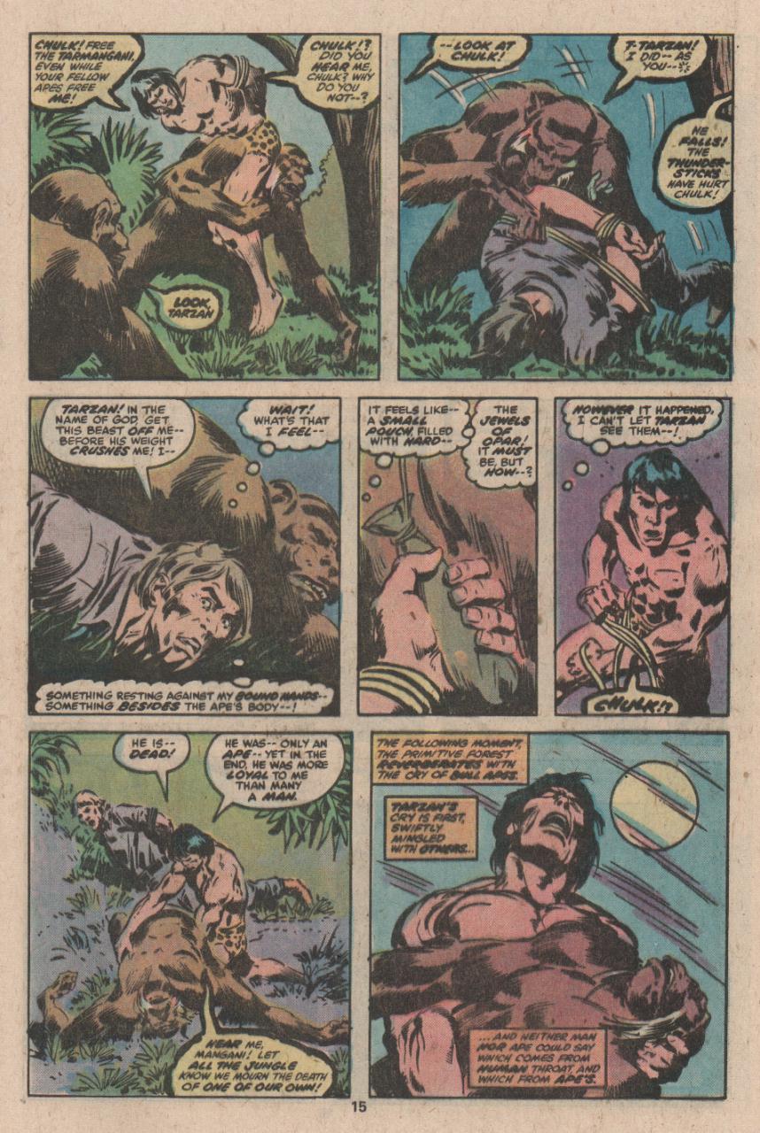 Read online Tarzan (1977) comic -  Issue #11 - 10