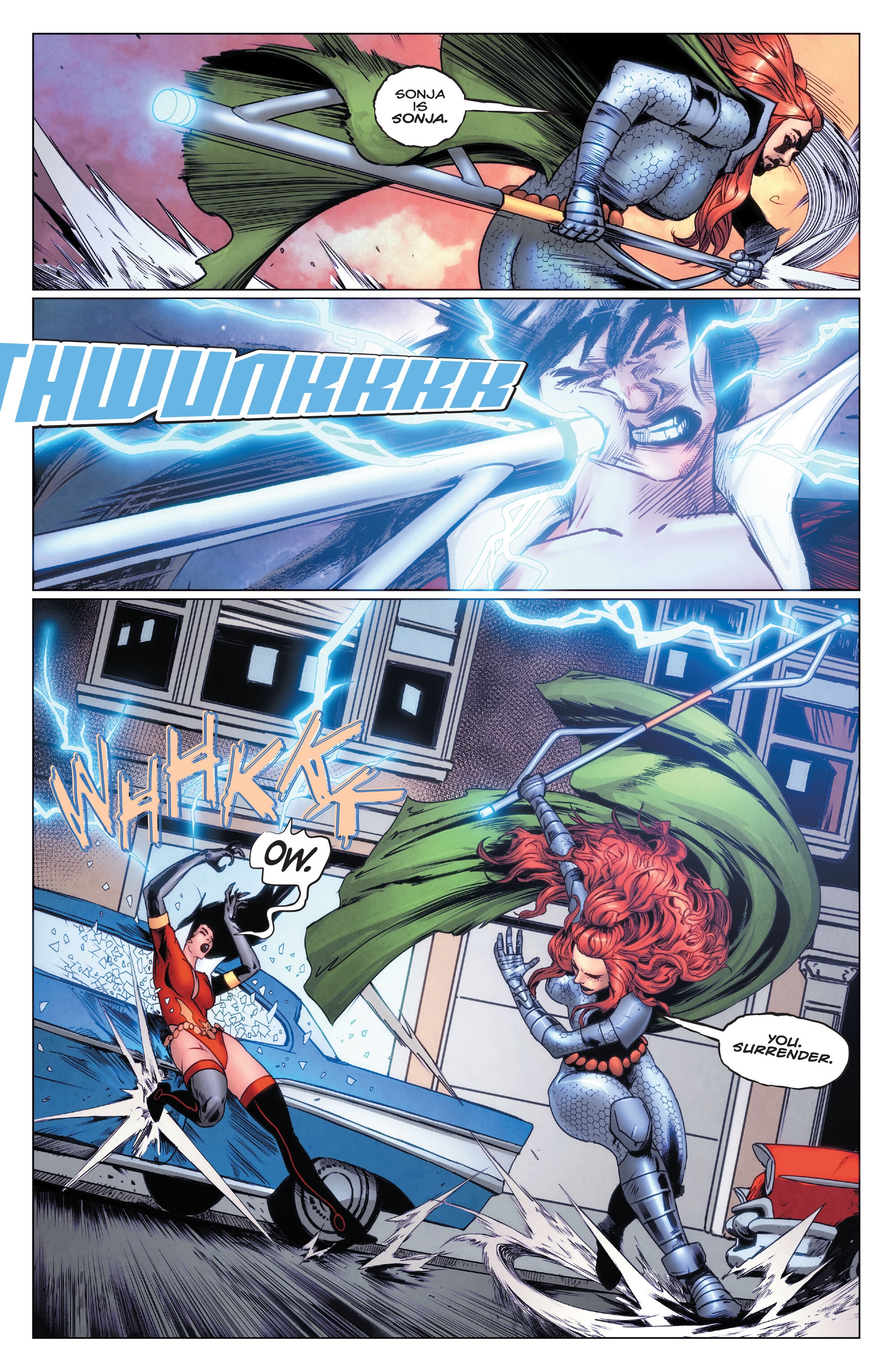Read online Red Sonja: The Superpowers comic -  Issue # TPB (Part 2) - 3