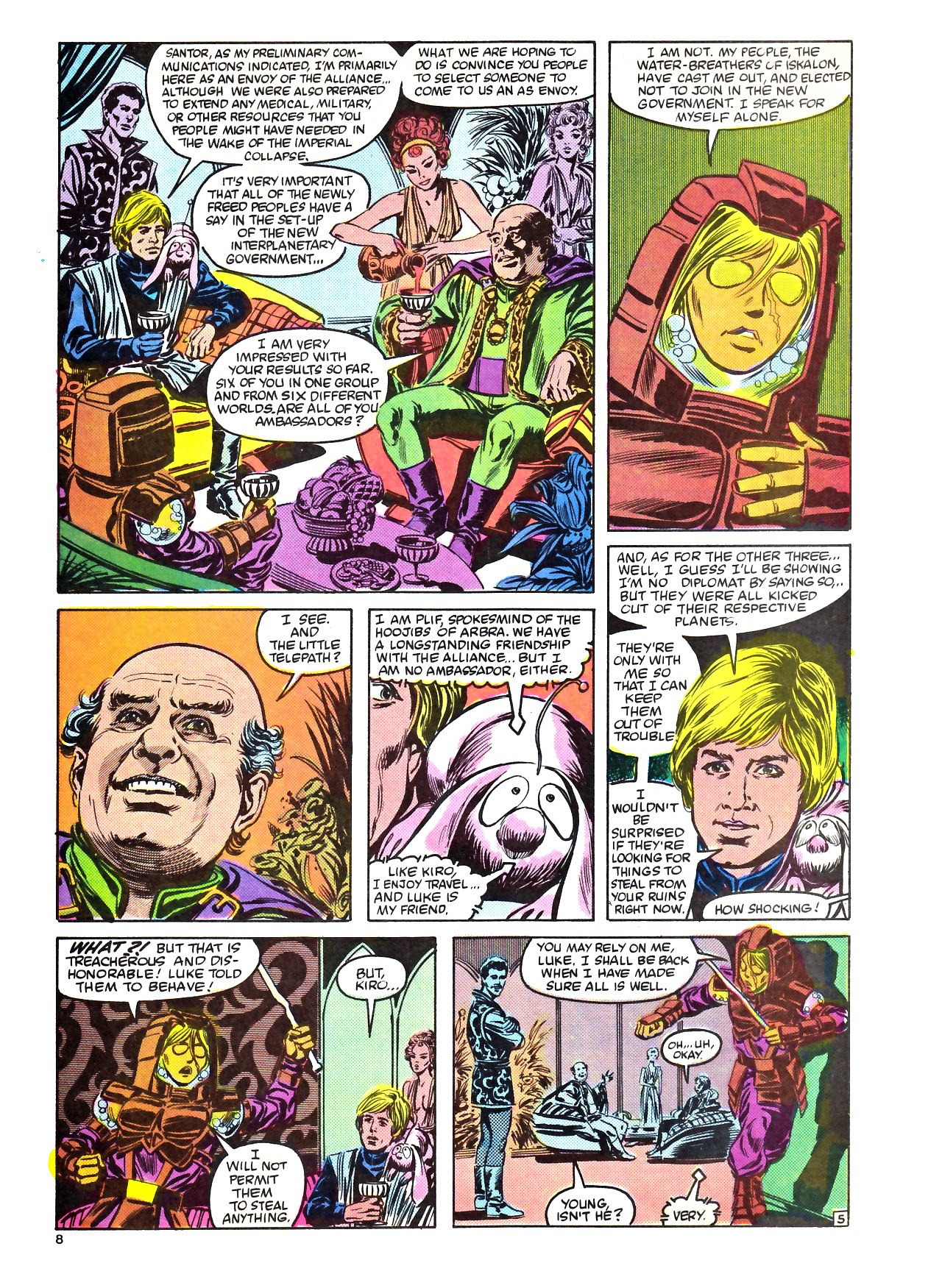 Read online Return of the Jedi comic -  Issue #68 - 8