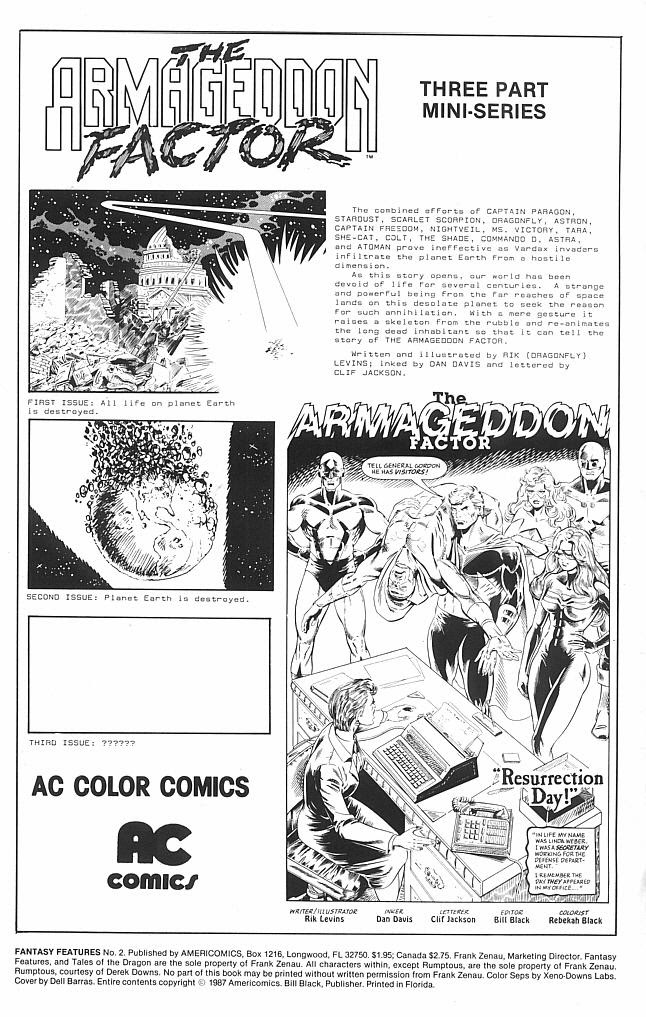 Read online Fantasy Features comic -  Issue #2 - 2