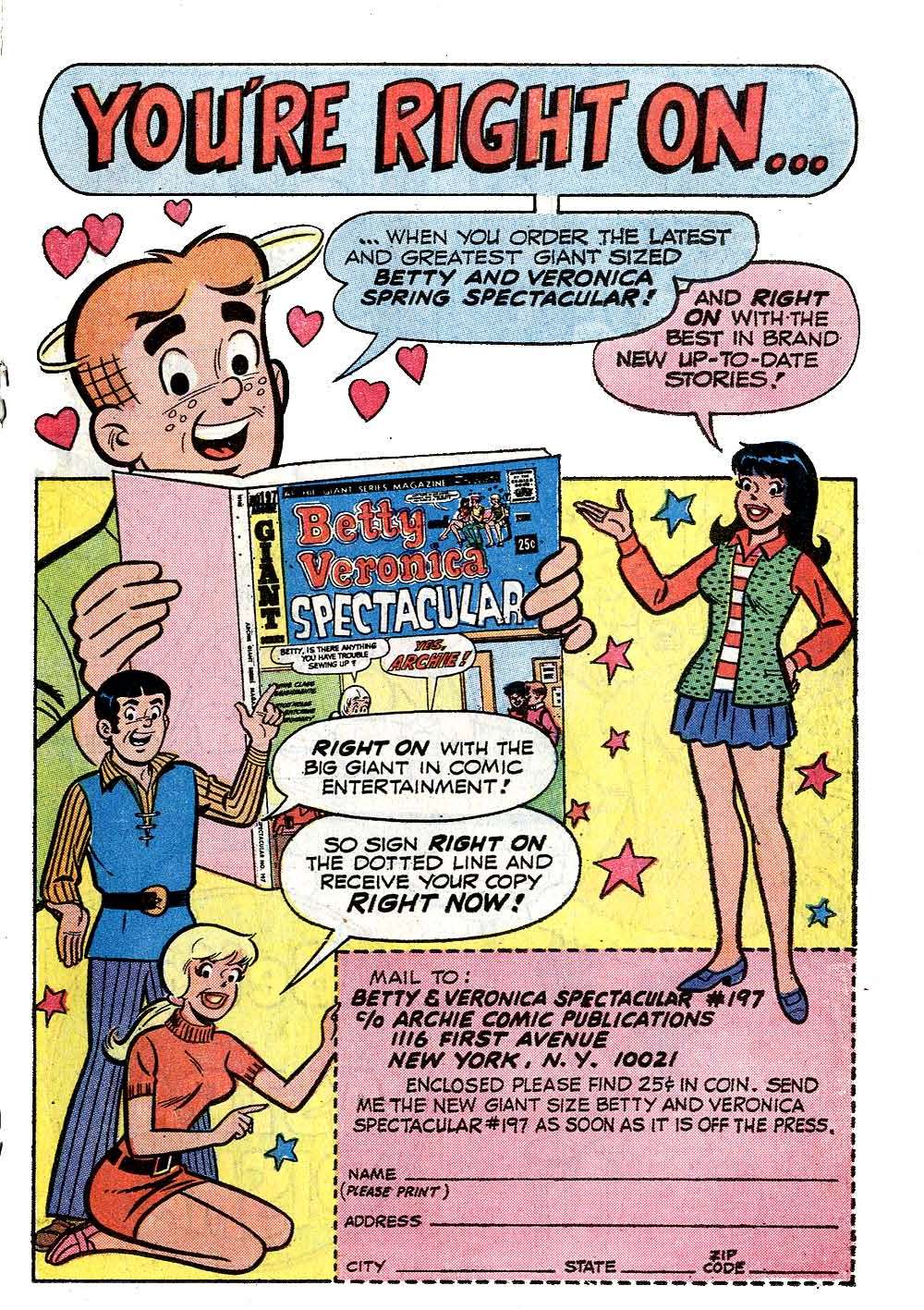 Read online Archie's Girls Betty and Veronica comic -  Issue #197 - 19