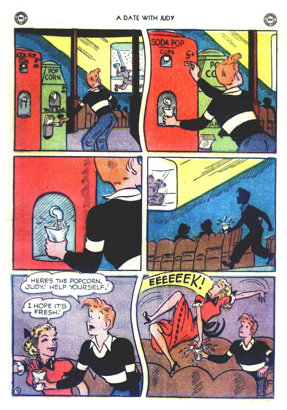 Read online A Date with Judy comic -  Issue #15 - 7