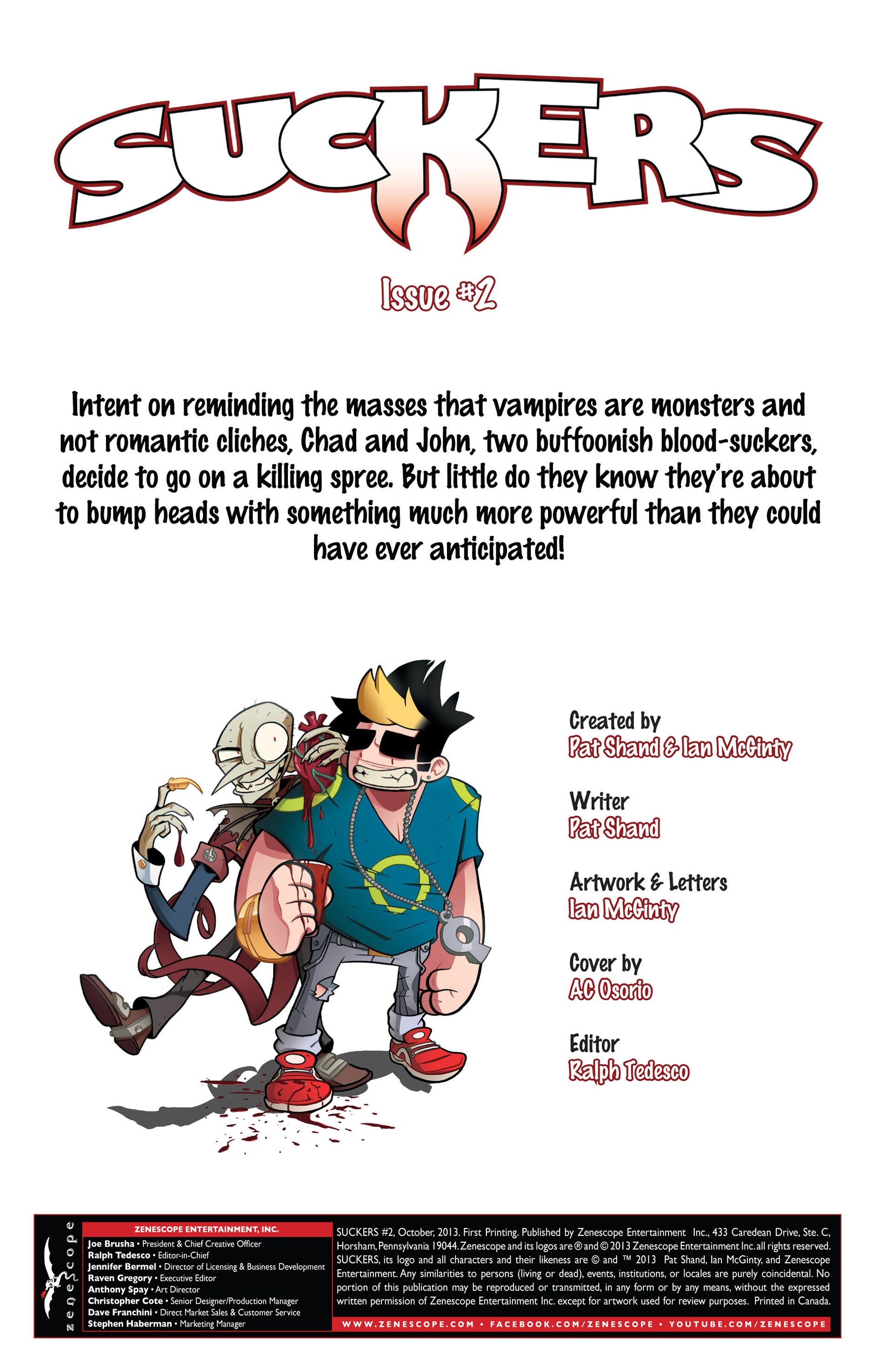 Read online Suckers comic -  Issue #2 - 2