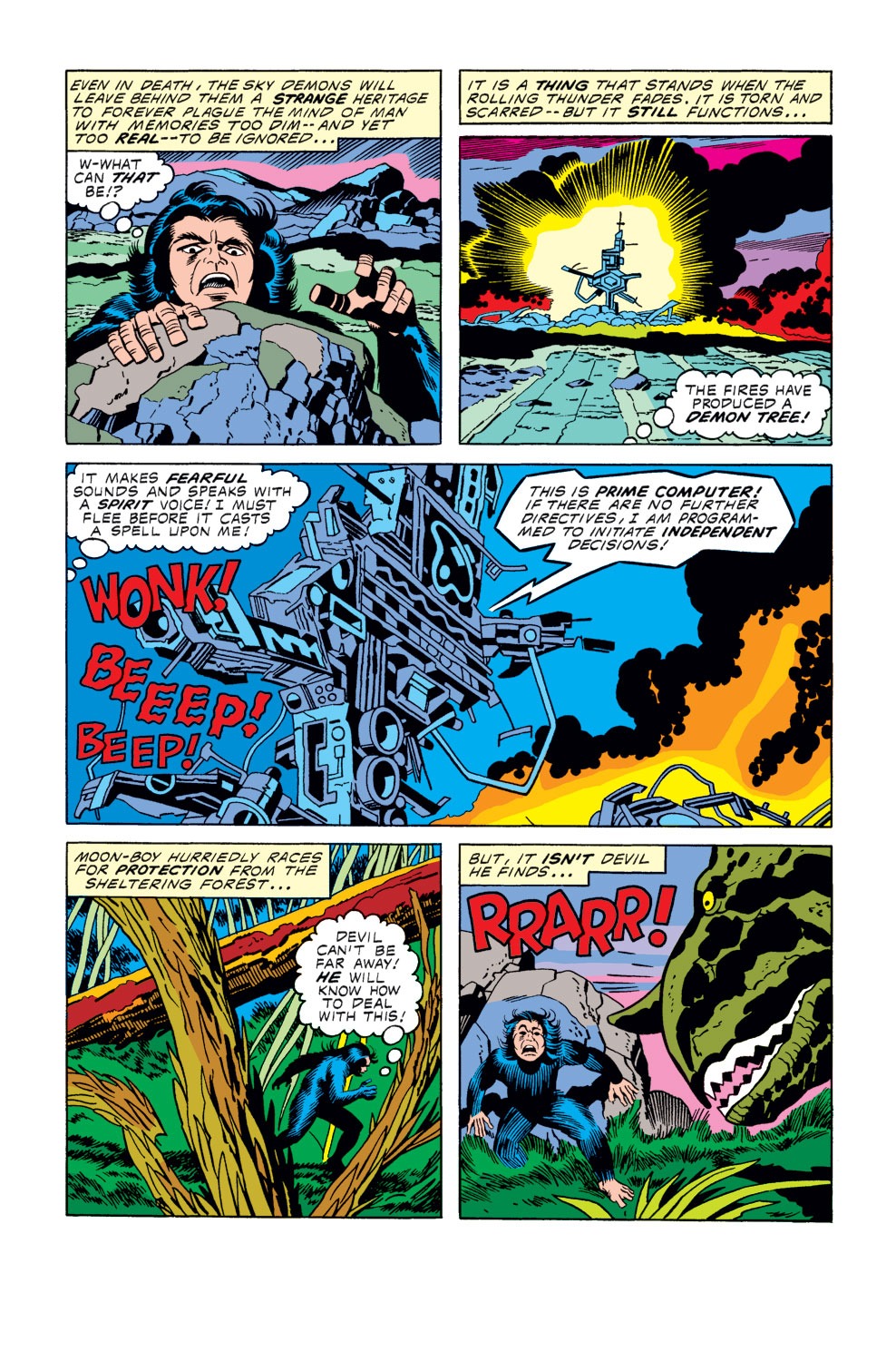 Read online Devil Dinosaur comic -  Issue #6 - 13