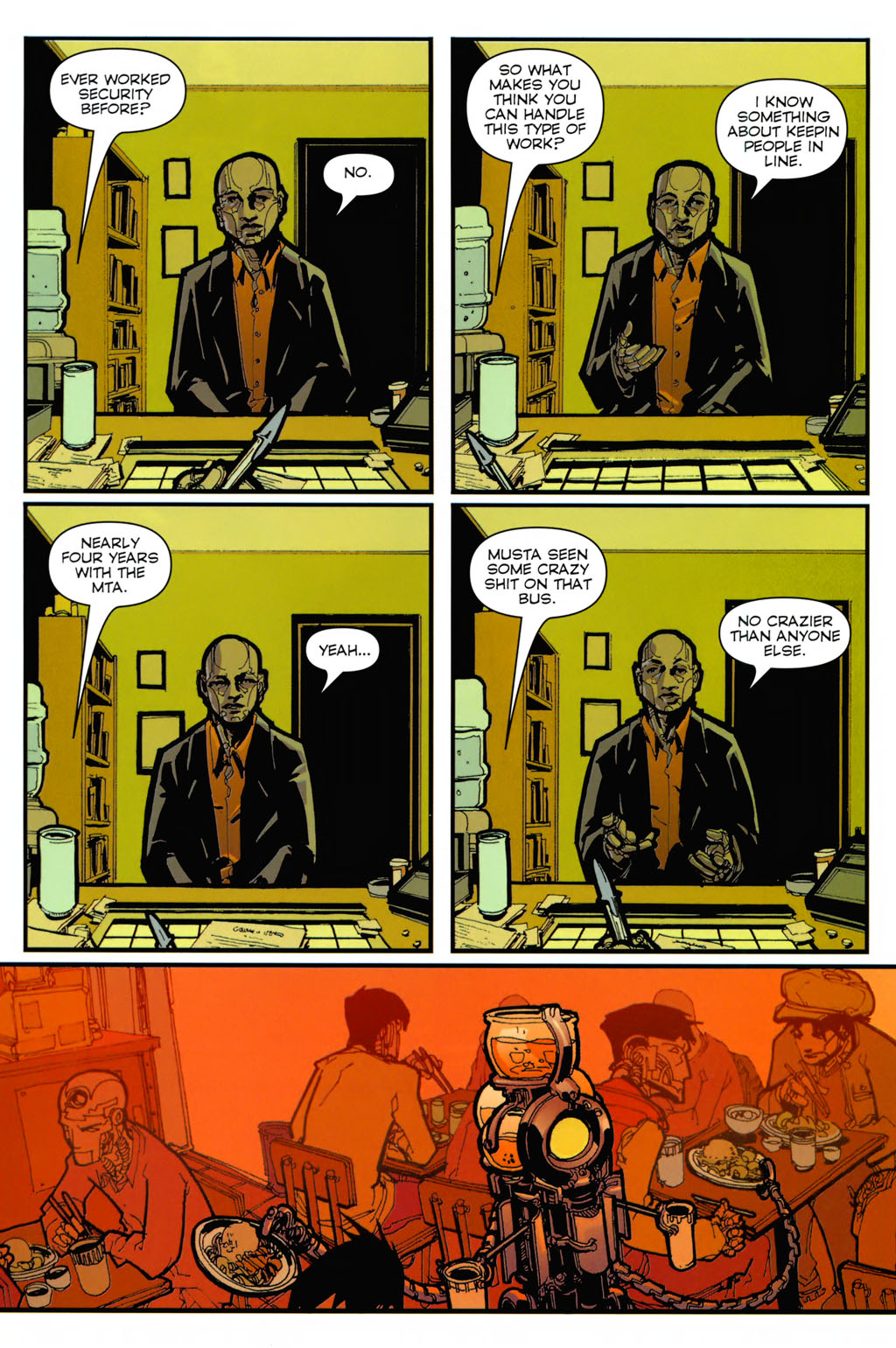 Read online NYC Mech: beta LOVE comic -  Issue #4 - 18