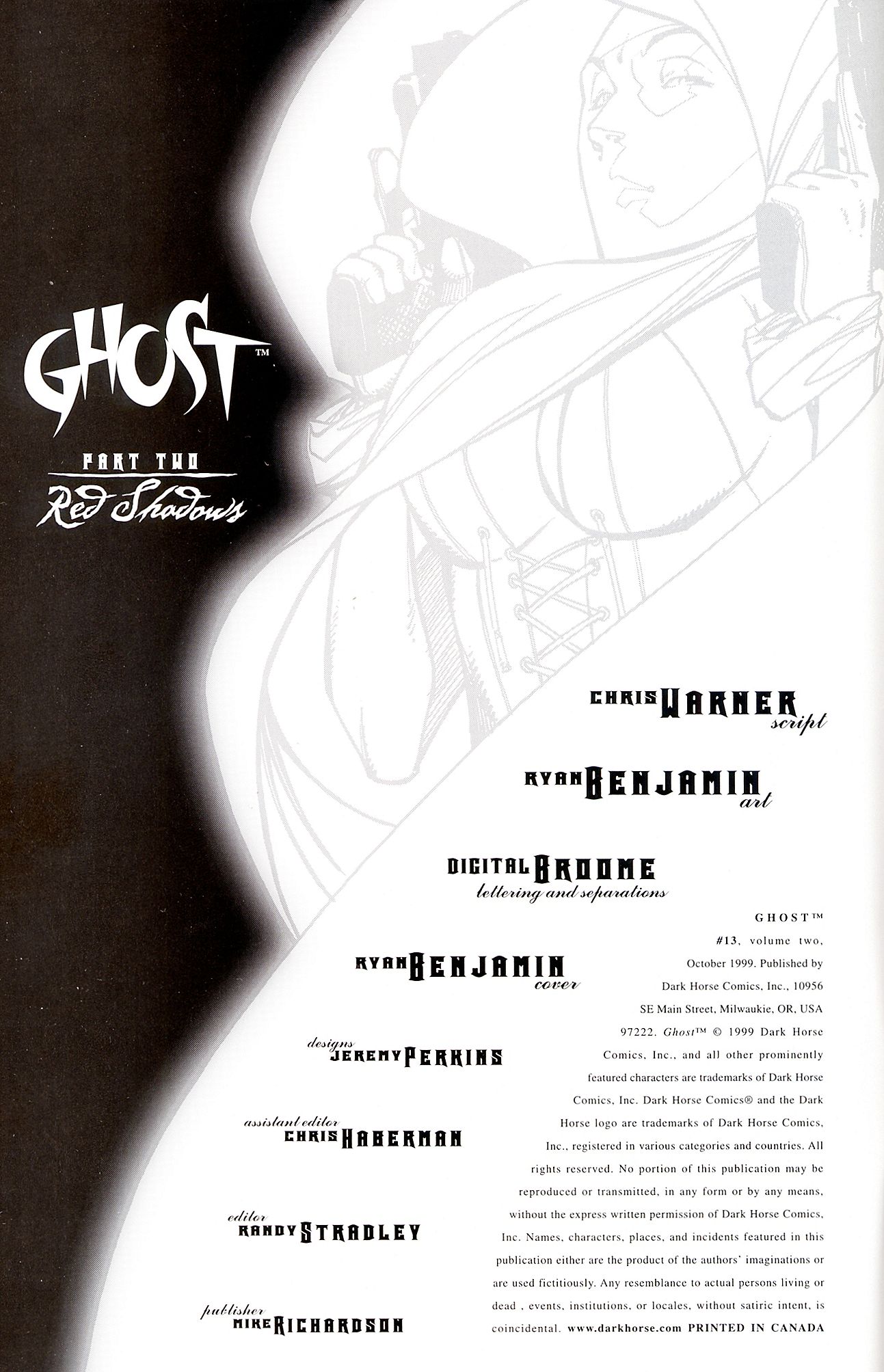 Read online Ghost (1998) comic -  Issue #13 - 2