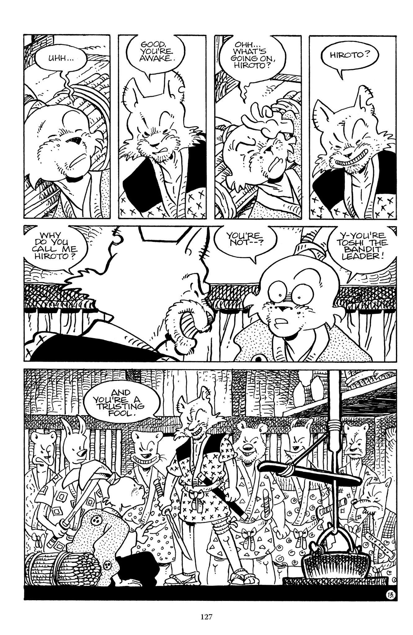 Read online The Usagi Yojimbo Saga comic -  Issue # TPB 7 - 123