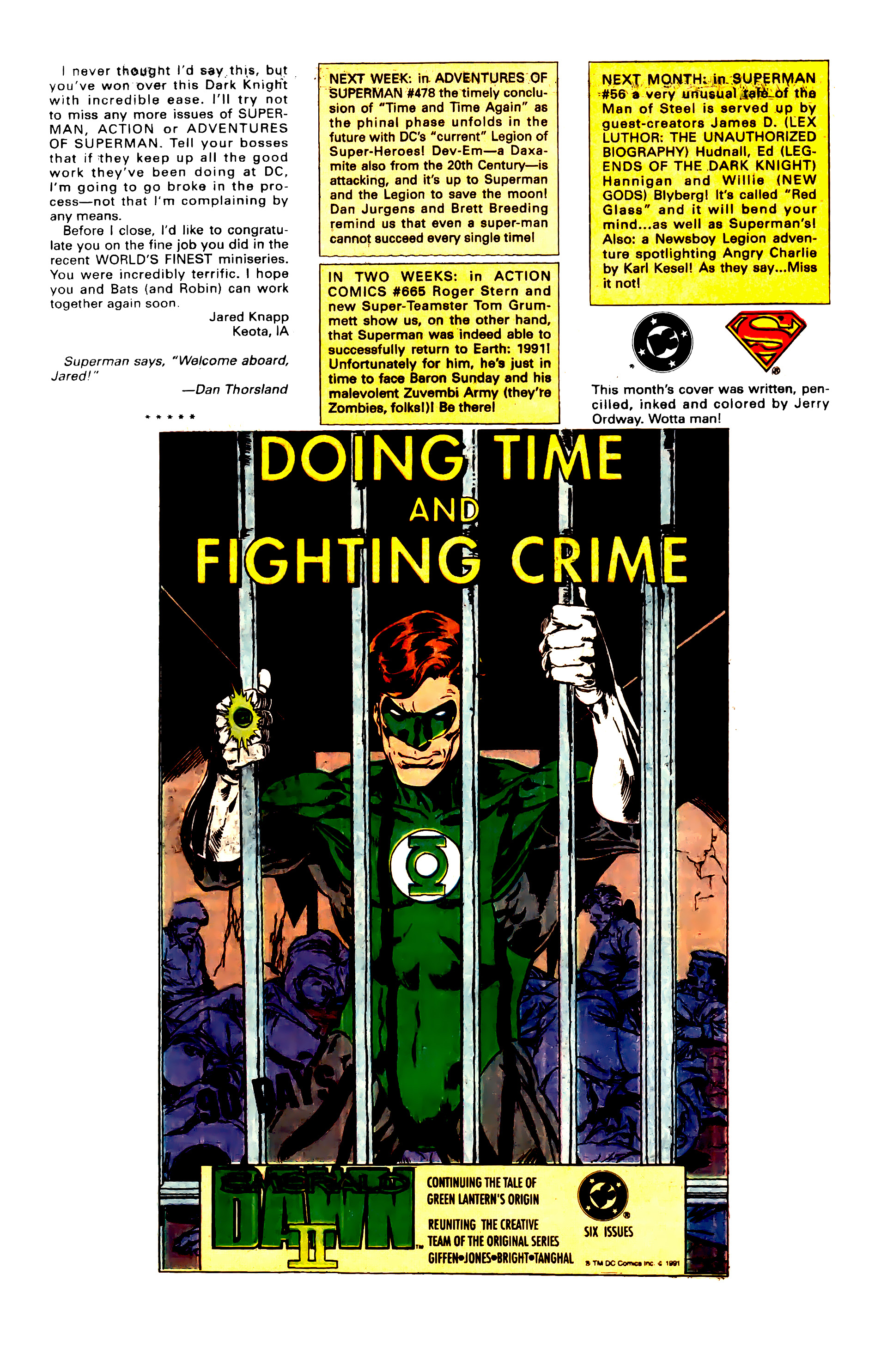 Read online Superman (1987) comic -  Issue #55 - 18