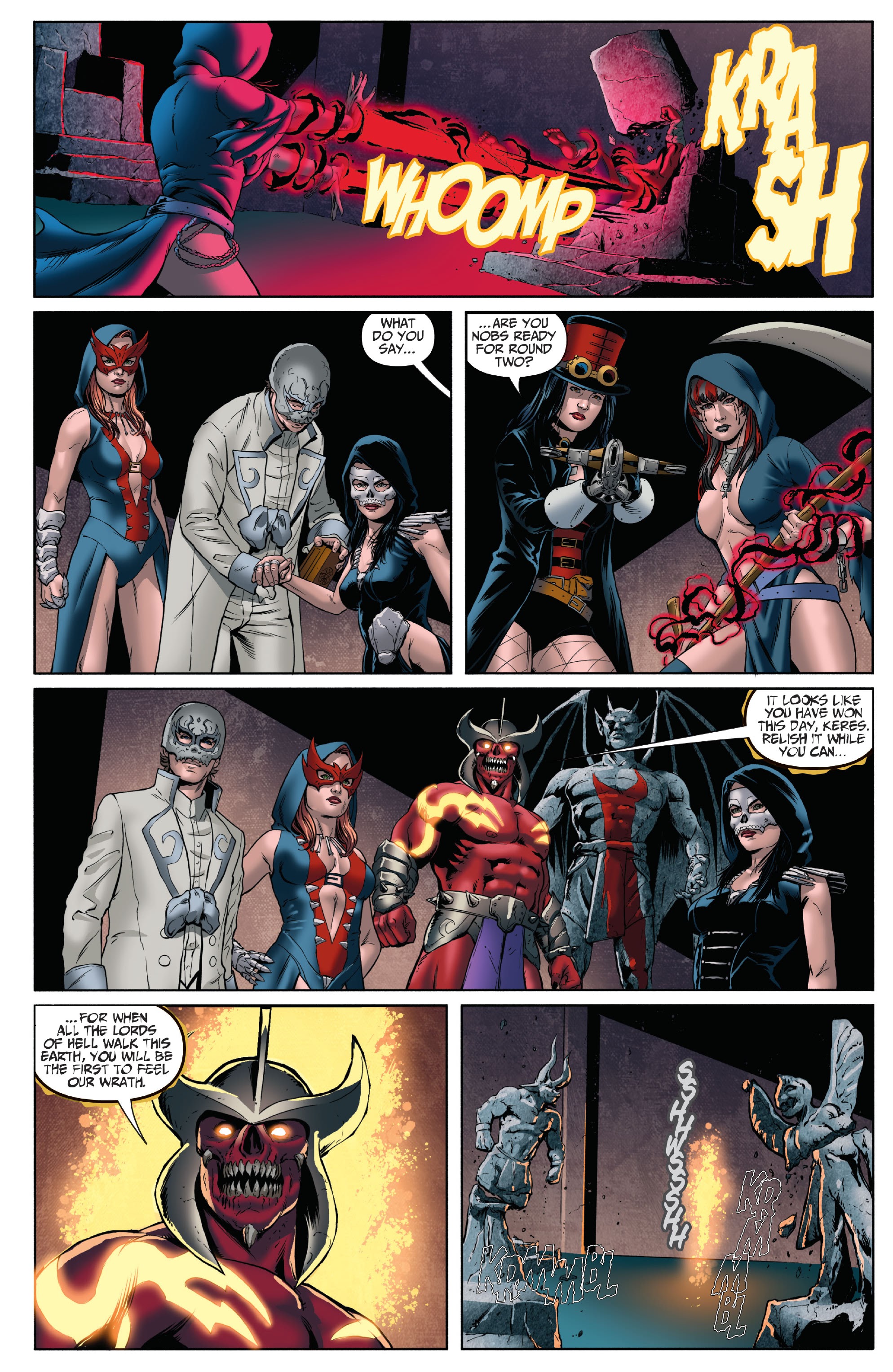 Read online Van Helsing: Hellfire comic -  Issue # Full - 31