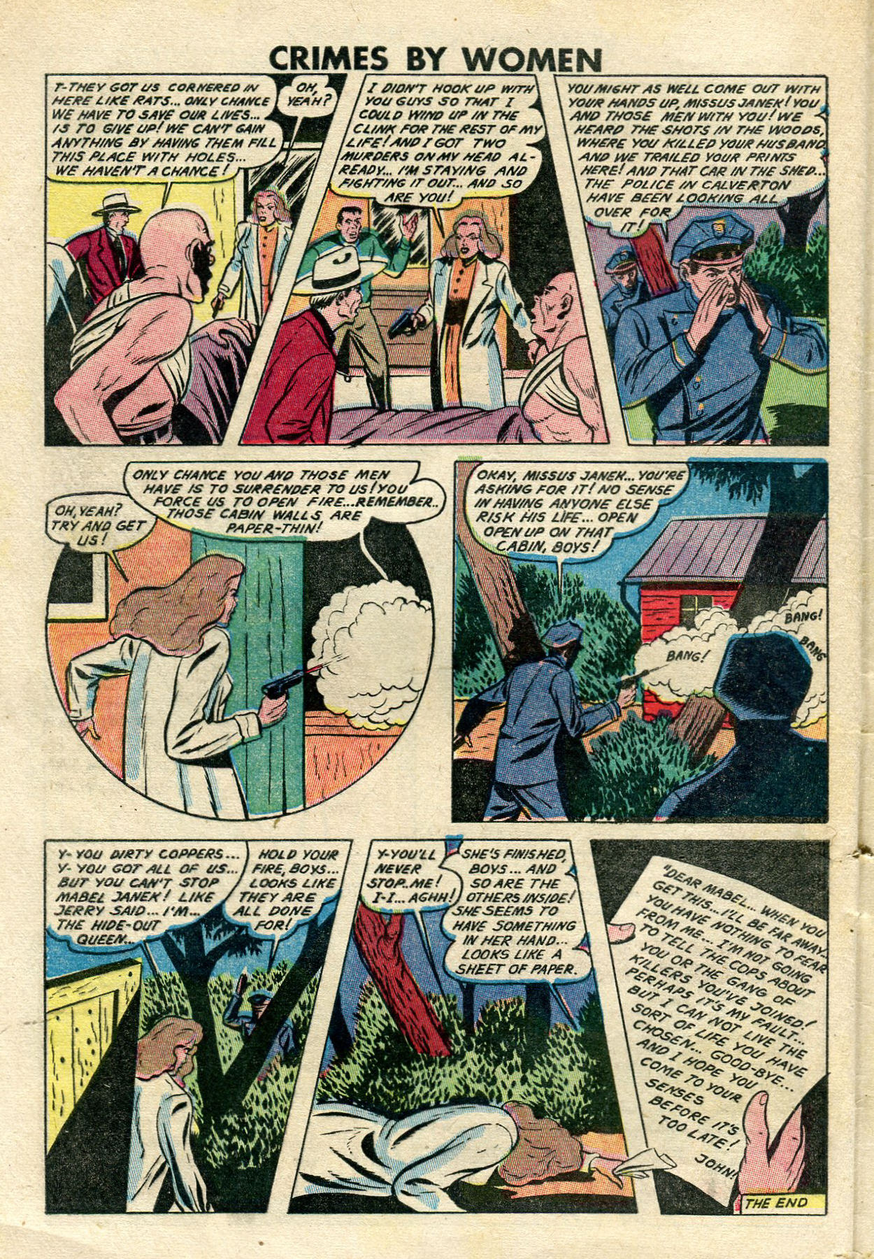 Read online Crimes By Women comic -  Issue #9 - 32