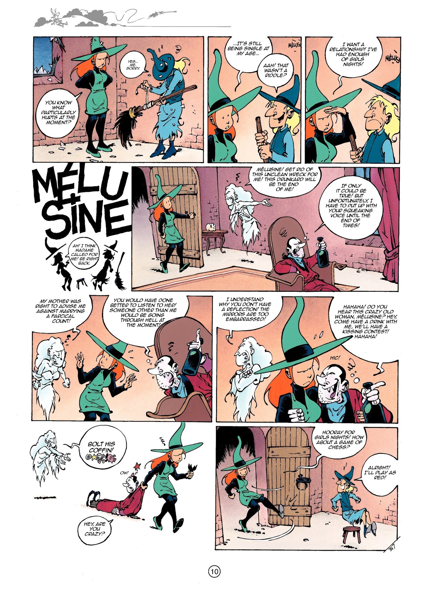 Read online Mélusine (1995) comic -  Issue #9 - 10