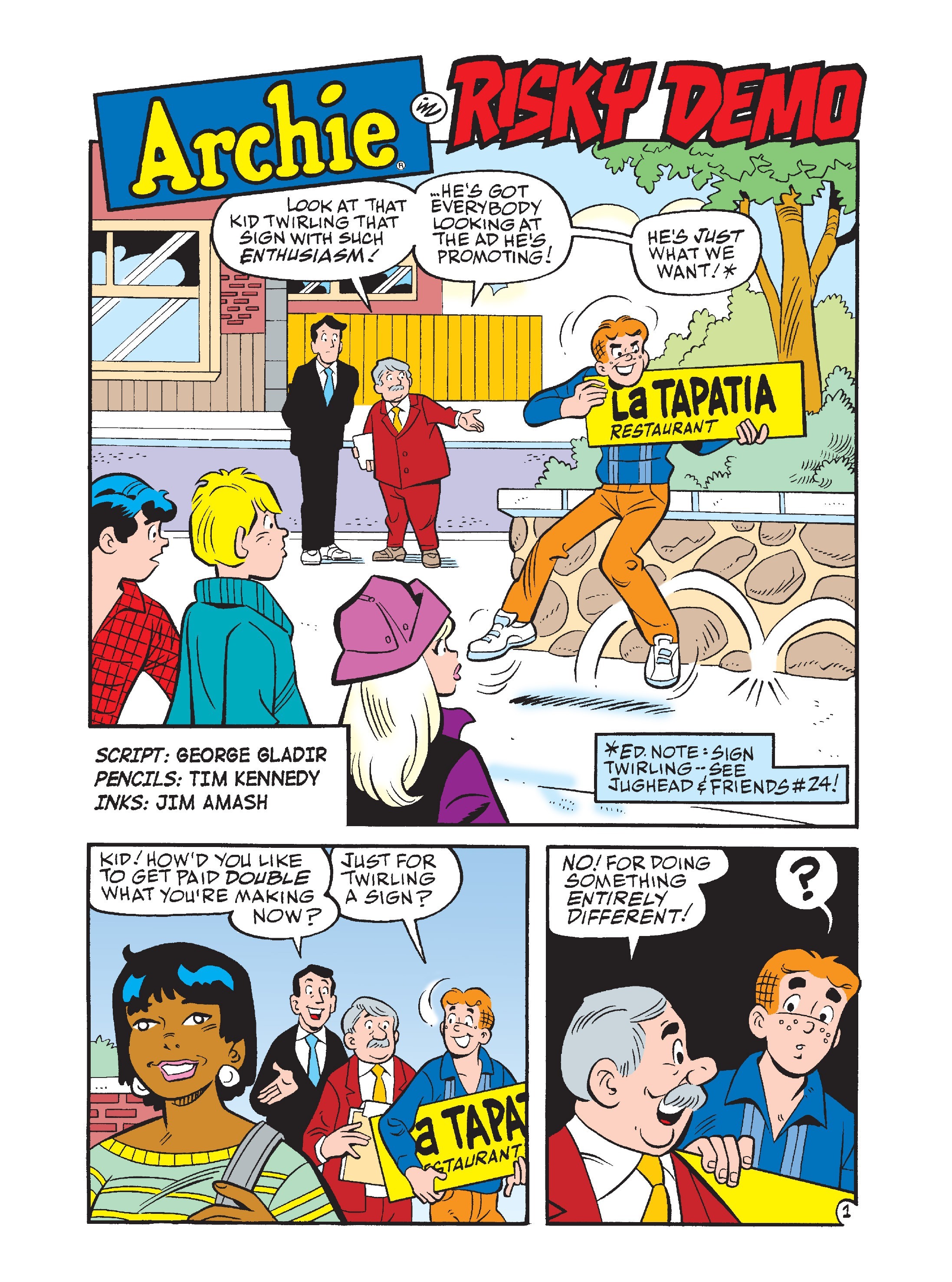 Read online Archie Digest Magazine comic -  Issue #243 - 74