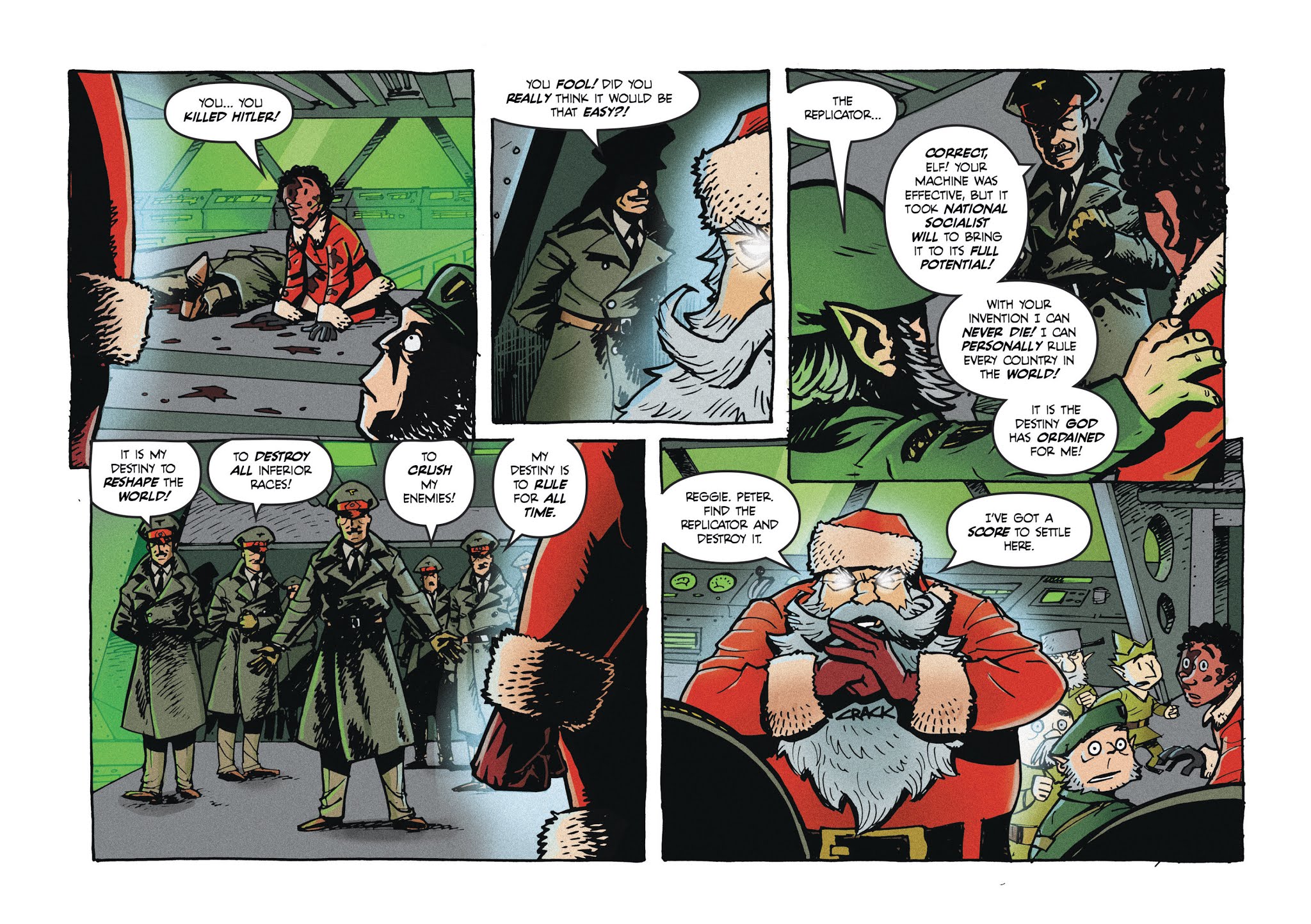 Read online Santa Claus vs. The Nazis comic -  Issue # TPB - 89