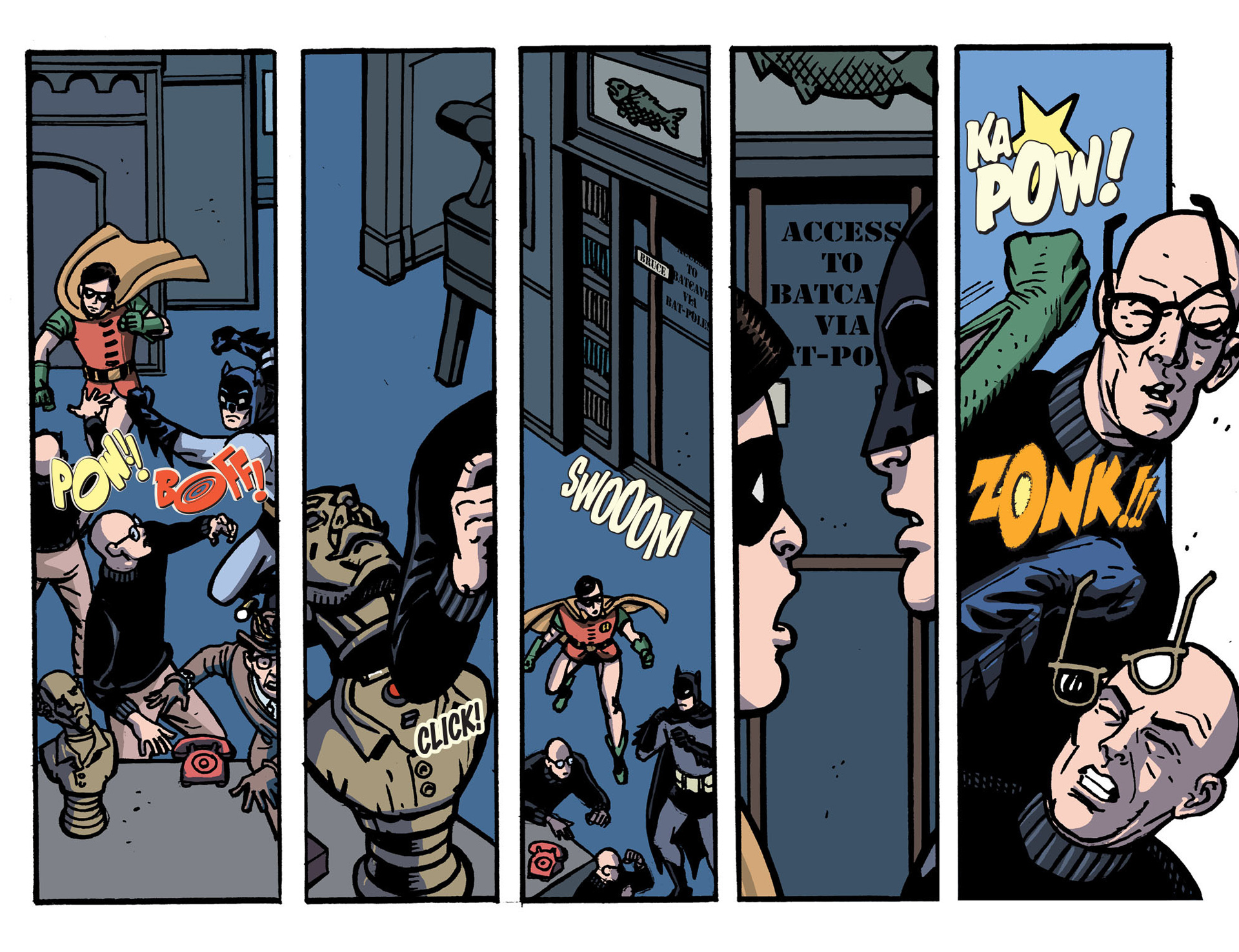 Read online Batman '66 [I] comic -  Issue #17 - 19