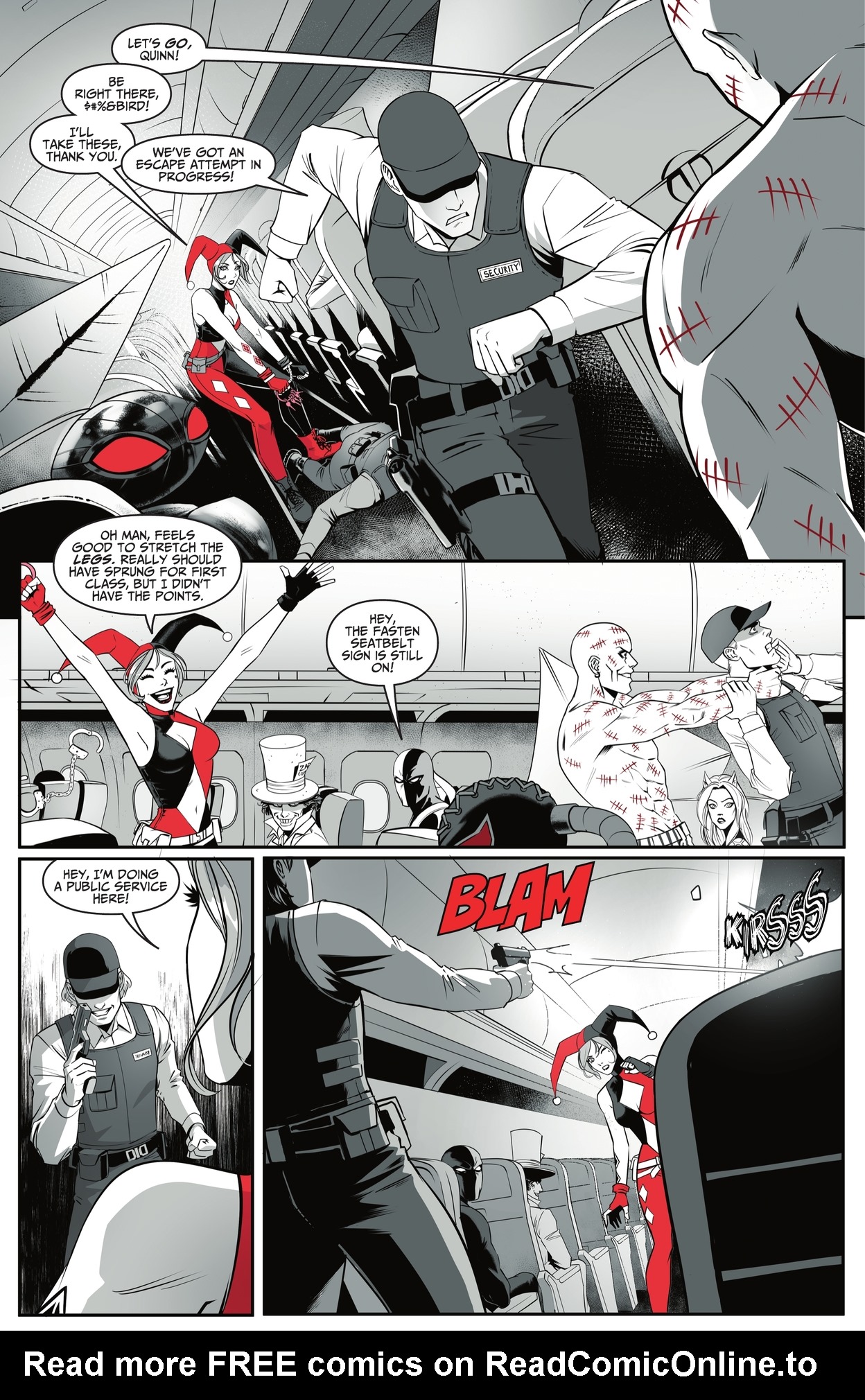 Read online Harley Quinn: Black   White   Redder comic -  Issue #5 - 21