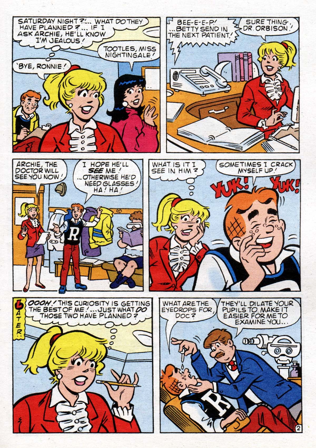 Read online Archie's Double Digest Magazine comic -  Issue #140 - 155