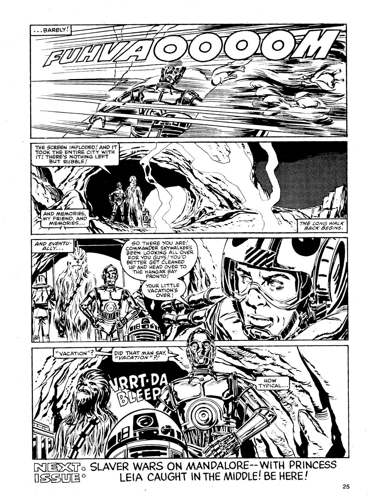 Read online Star Wars Weekly comic -  Issue #167 - 25