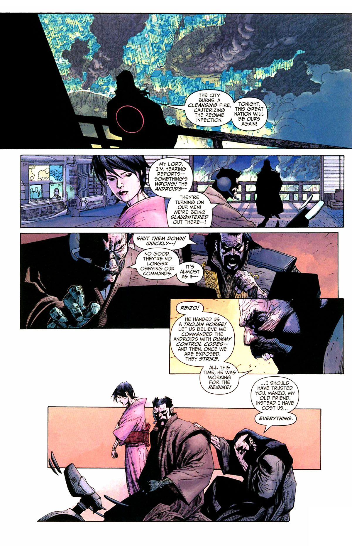 Read online Silent Dragon comic -  Issue #4 - 38