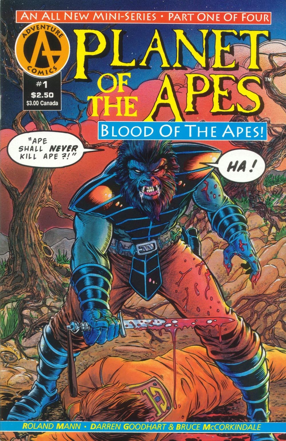 Read online Planet of the Apes: Blood of the Apes comic -  Issue #1 - 1