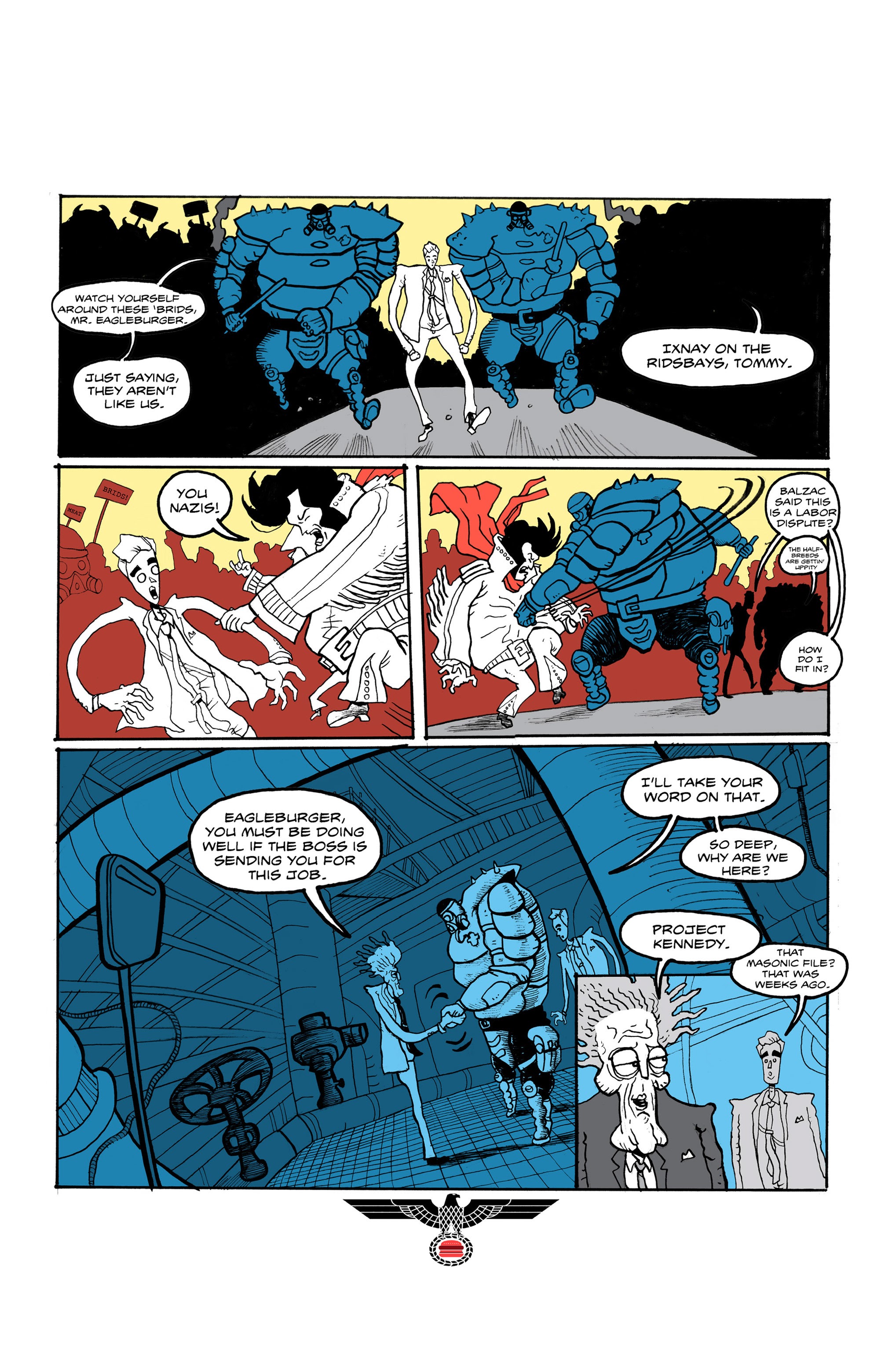 Read online Eagleburger comic -  Issue # TPB - 16