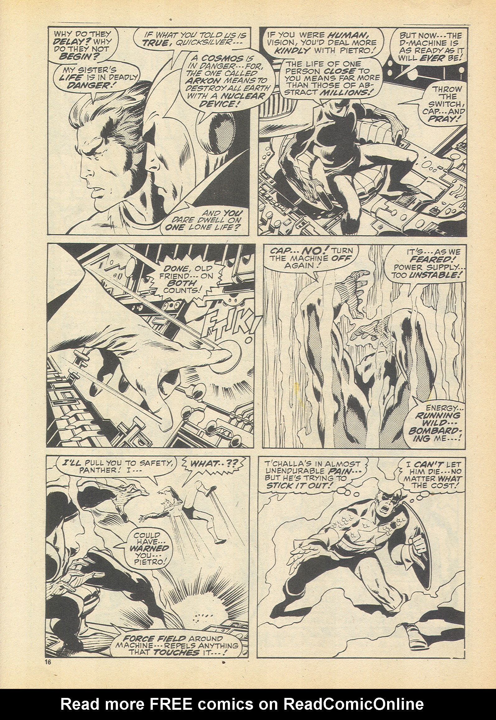 Read online The Avengers (1973) comic -  Issue #116 - 16