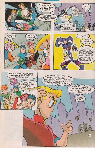 Read online NiGHTS into Dreams... comic -  Issue #6 - 13