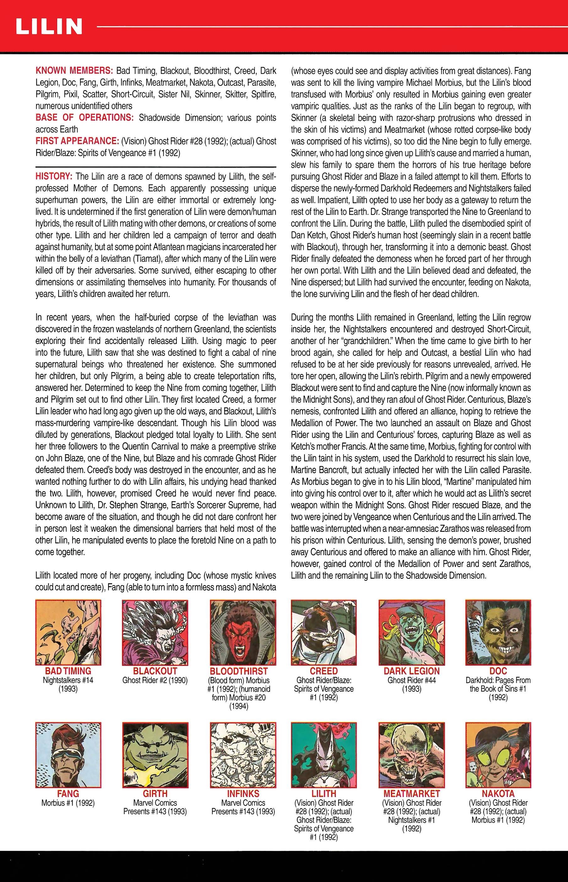 Read online Official Handbook of the Marvel Universe A to Z comic -  Issue # TPB 6 (Part 2) - 58
