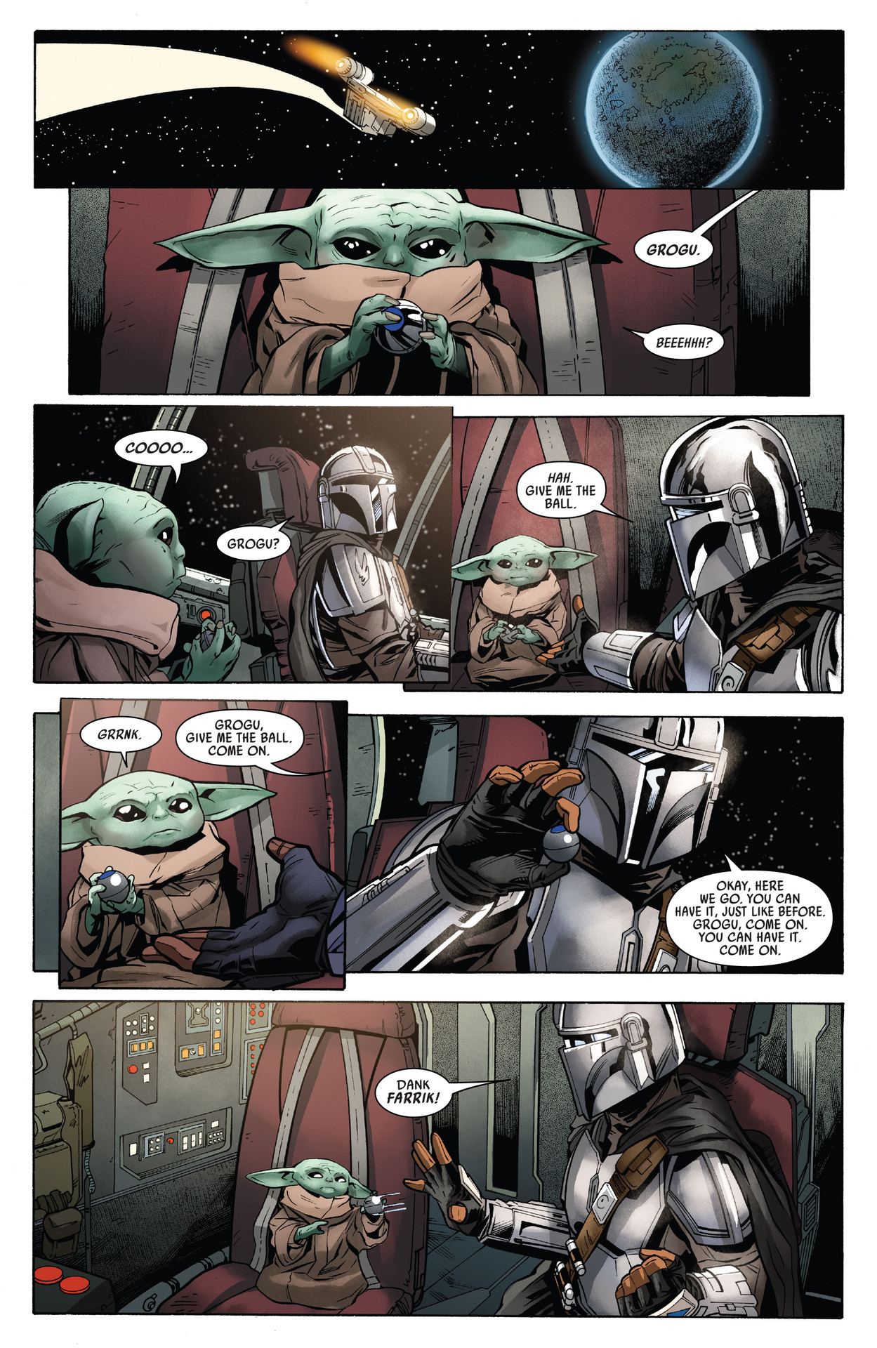Read online Star Wars: The Mandalorian Season 2 comic -  Issue #6 - 3