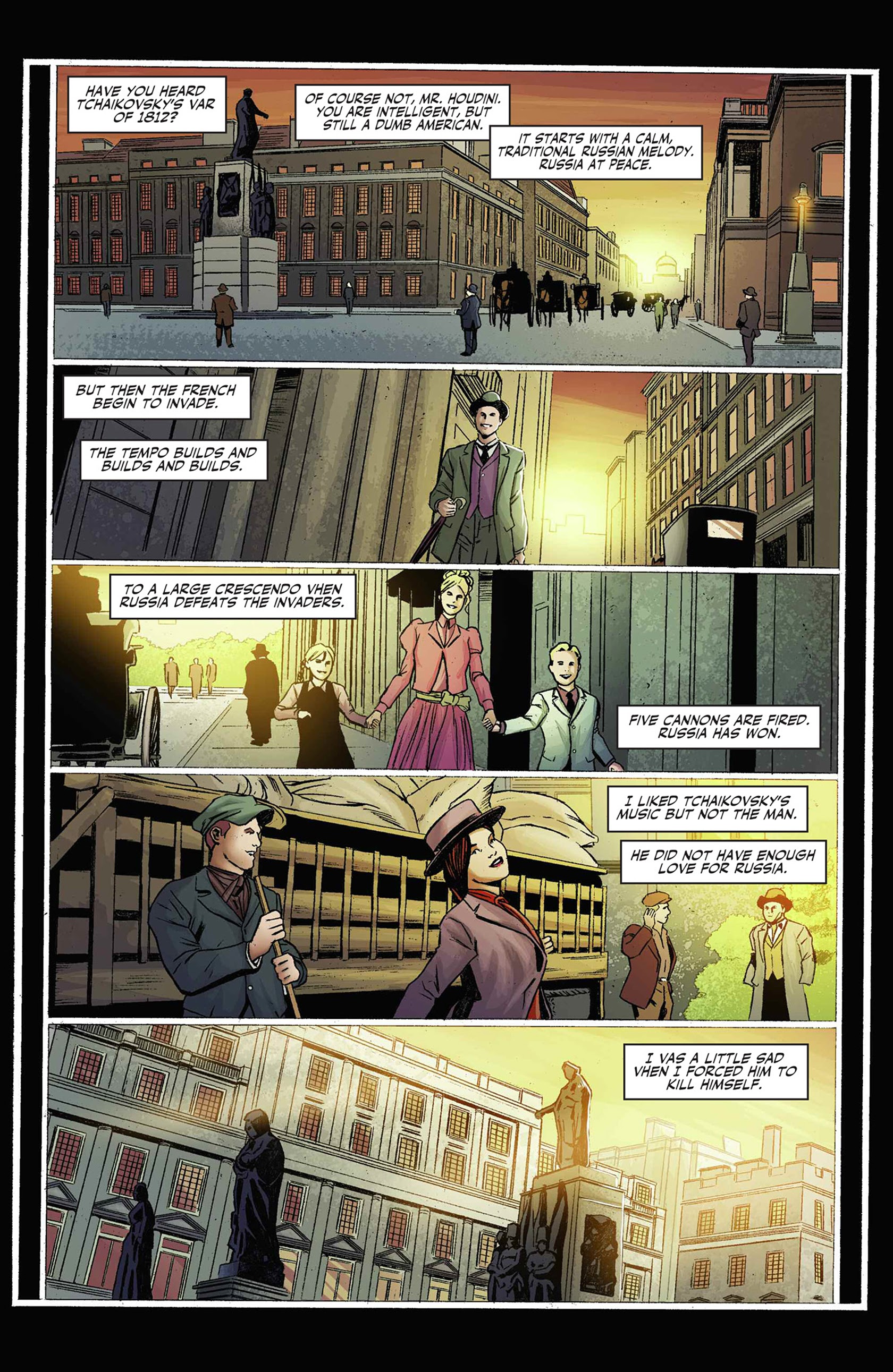 Read online Sherlock Holmes vs. Harry Houdini comic -  Issue #5 - 3